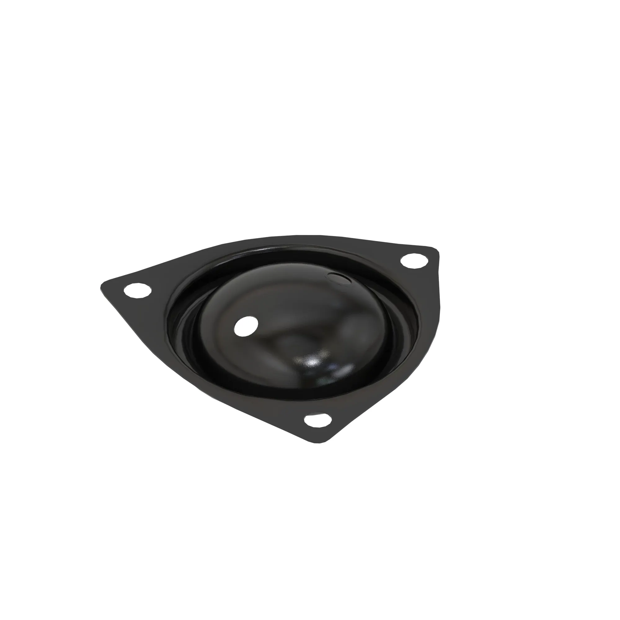 SHOE, POWER SHAFT BRAKE WITH FACING