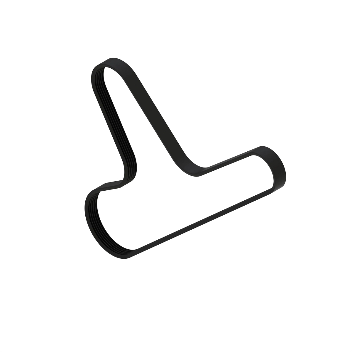 John Deere PK Section Radiator Fan Drive V-Belt, Effective Length 1286 mm (50.6 inch) - TCU21286