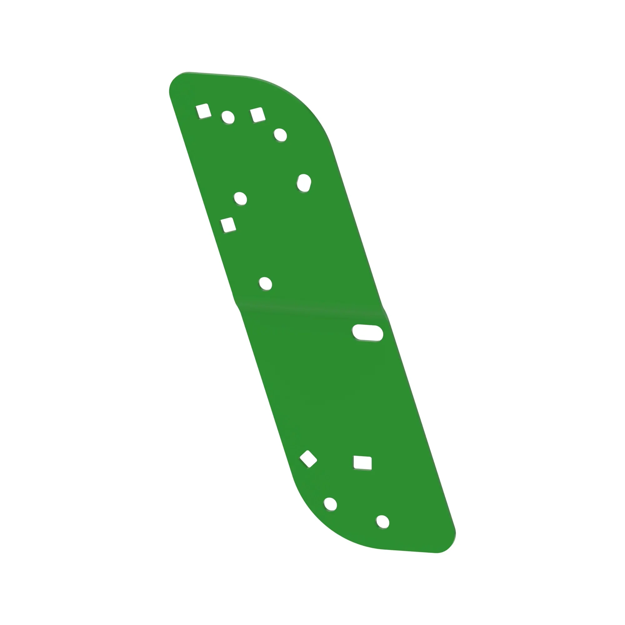 John Deere Bottom Front Side Rail Plate - R304788