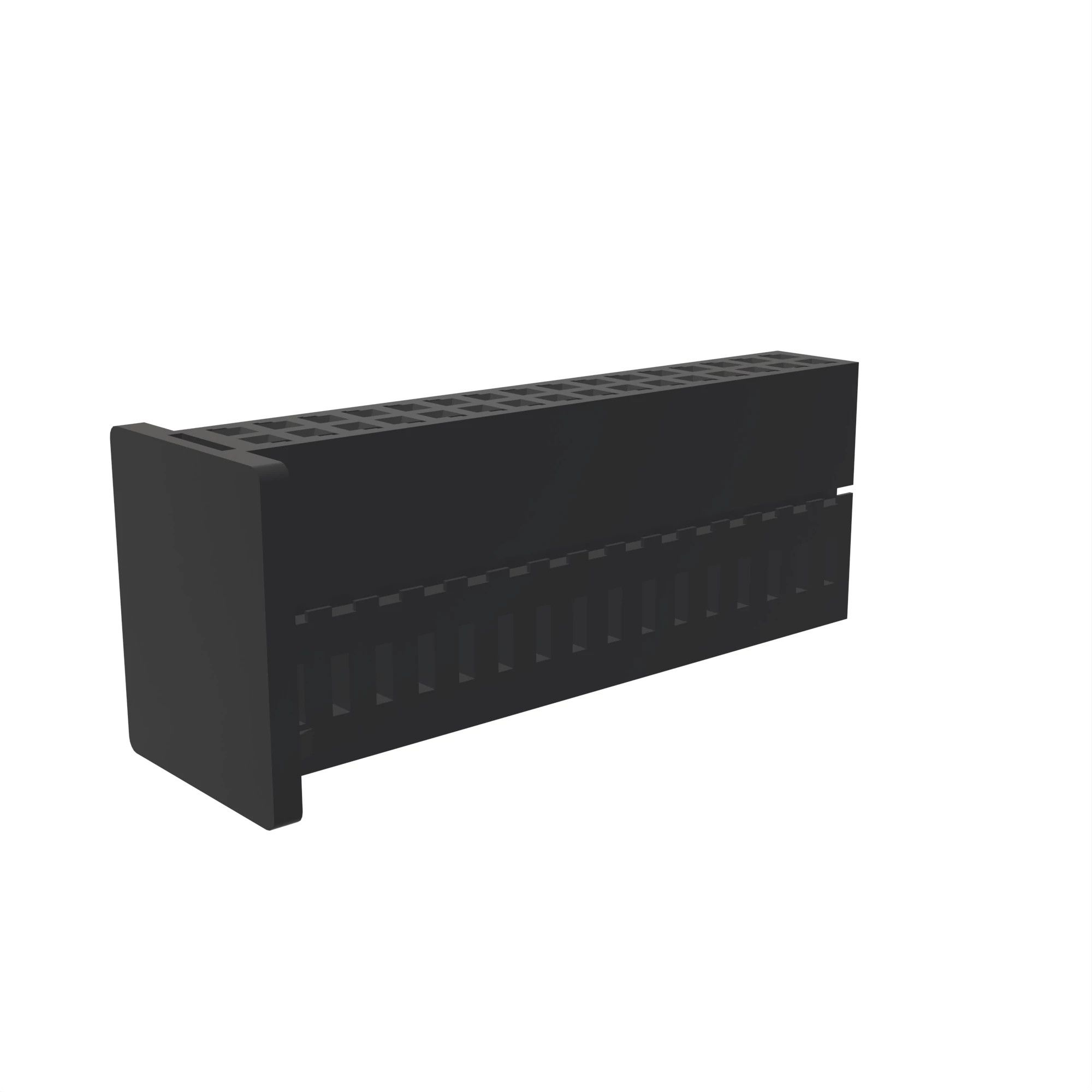 DELPHI MQS 32W FEM UNSLD BLK PLYSTR