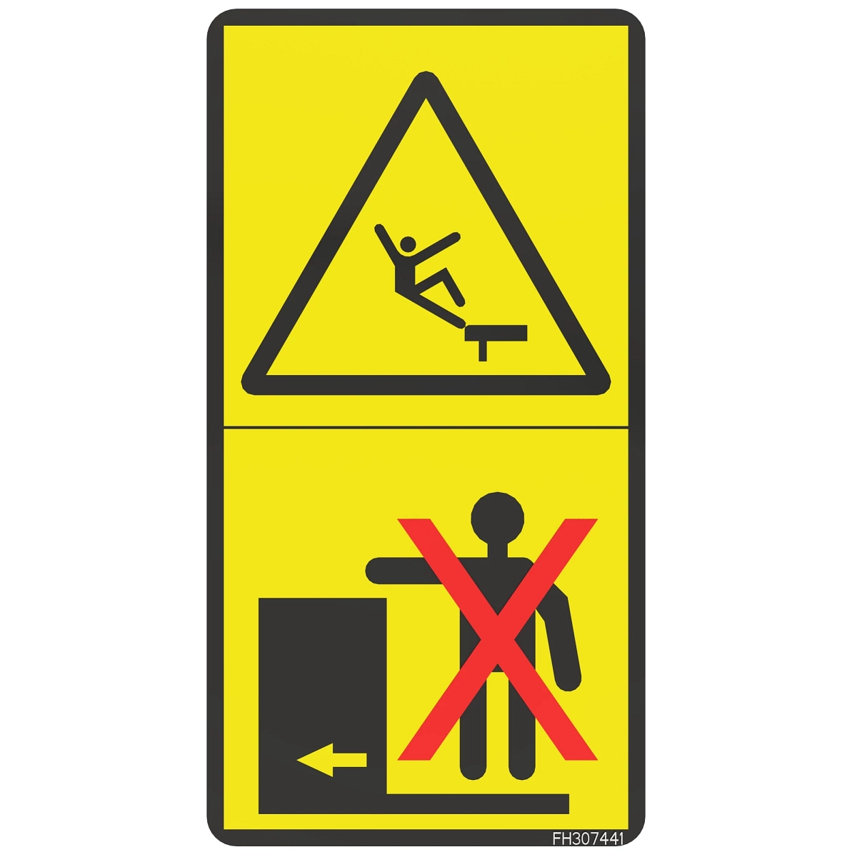 Label, (Warning Ladder) - No Text