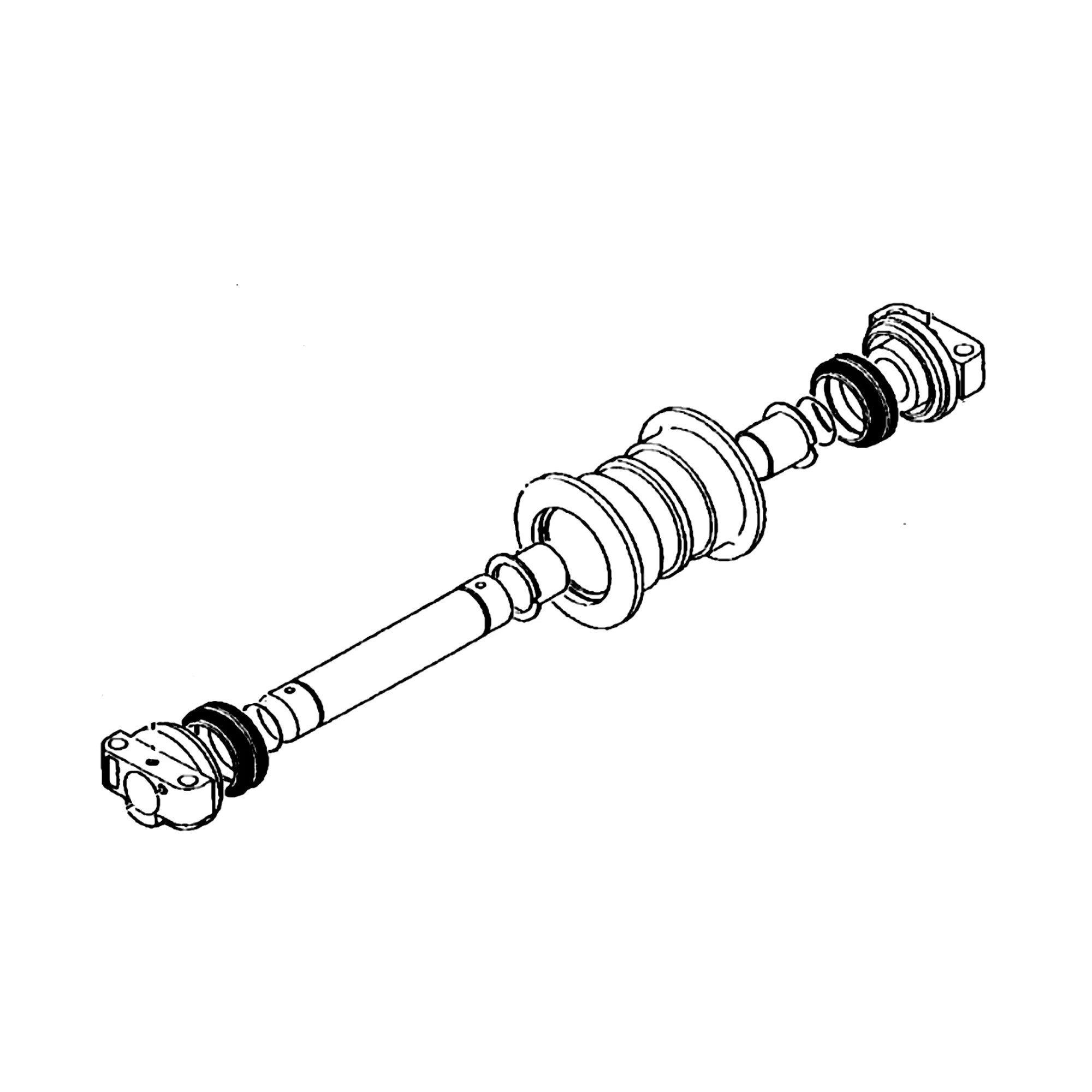 John Deere Track Chain Roller - FYA60010560