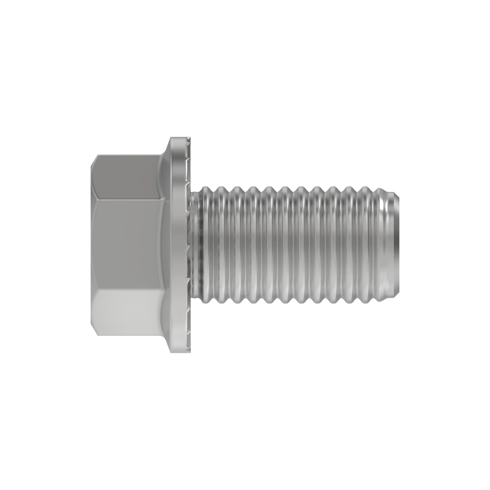 N14822: Hexagonal Head Flanged Screw, 9.525 X 19.05 mm (3/8