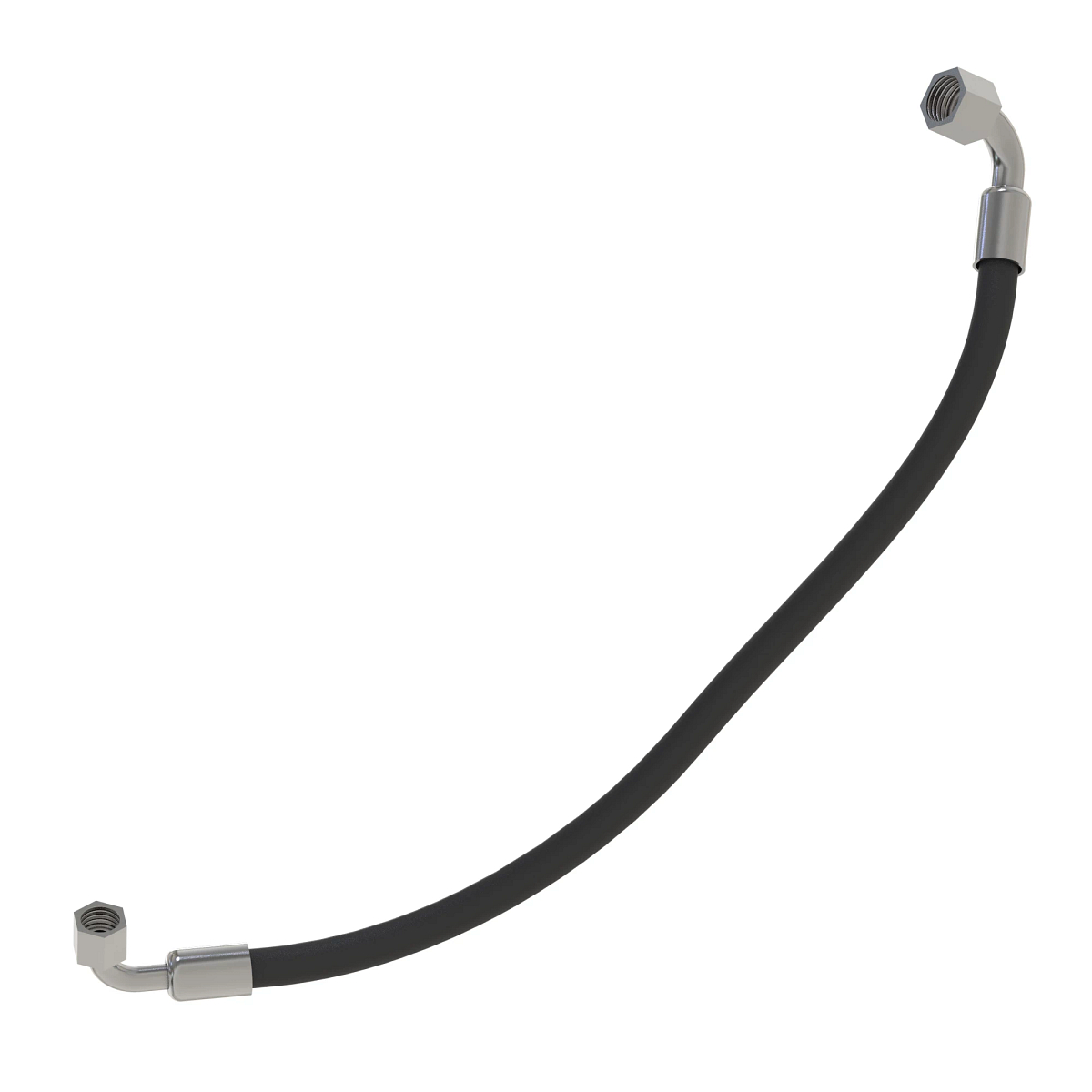 John Deere Tilt Valve to HIC Valve Stack Pressure Hydraulic Hose - AH227037