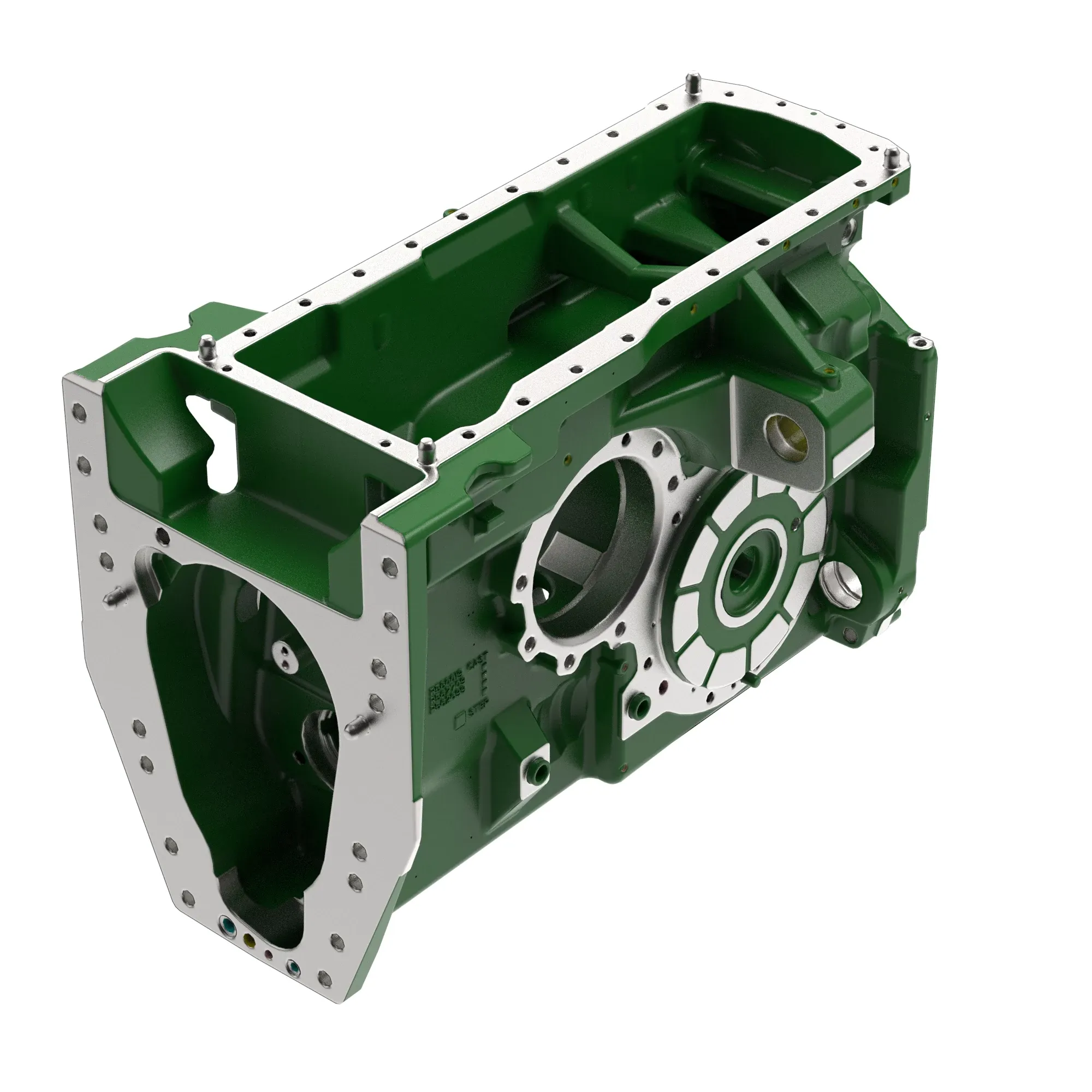 John Deere ILS™ Front Axle Center Case with Front PTO and Brakes - RE587129