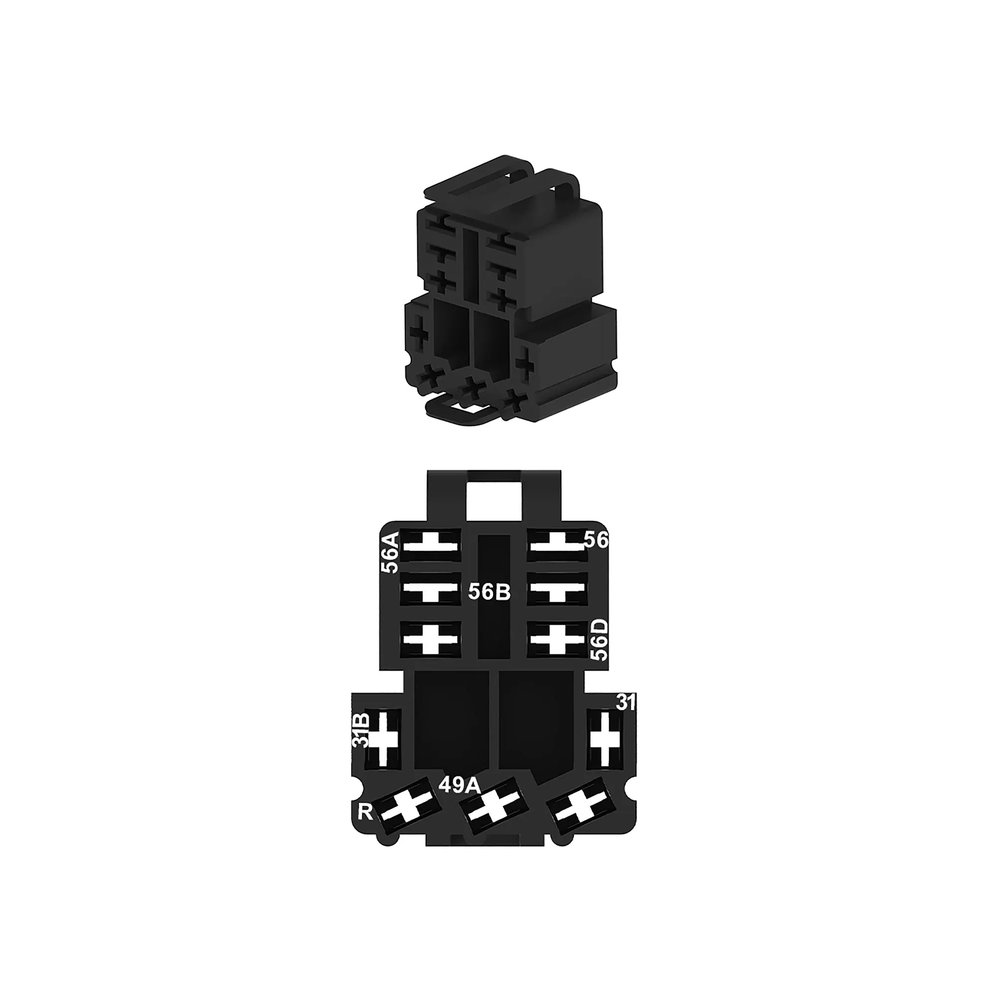John Deere Elec. Connector Housing - 57M9668