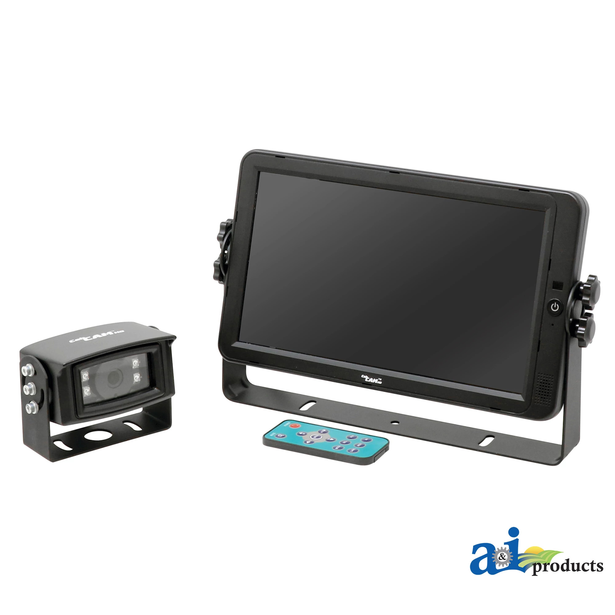 A&I Products CabCAM™ 10-inch High Definition Touch Screen Video System with 1 Monitor and 1 Camera - A-HD10M1C