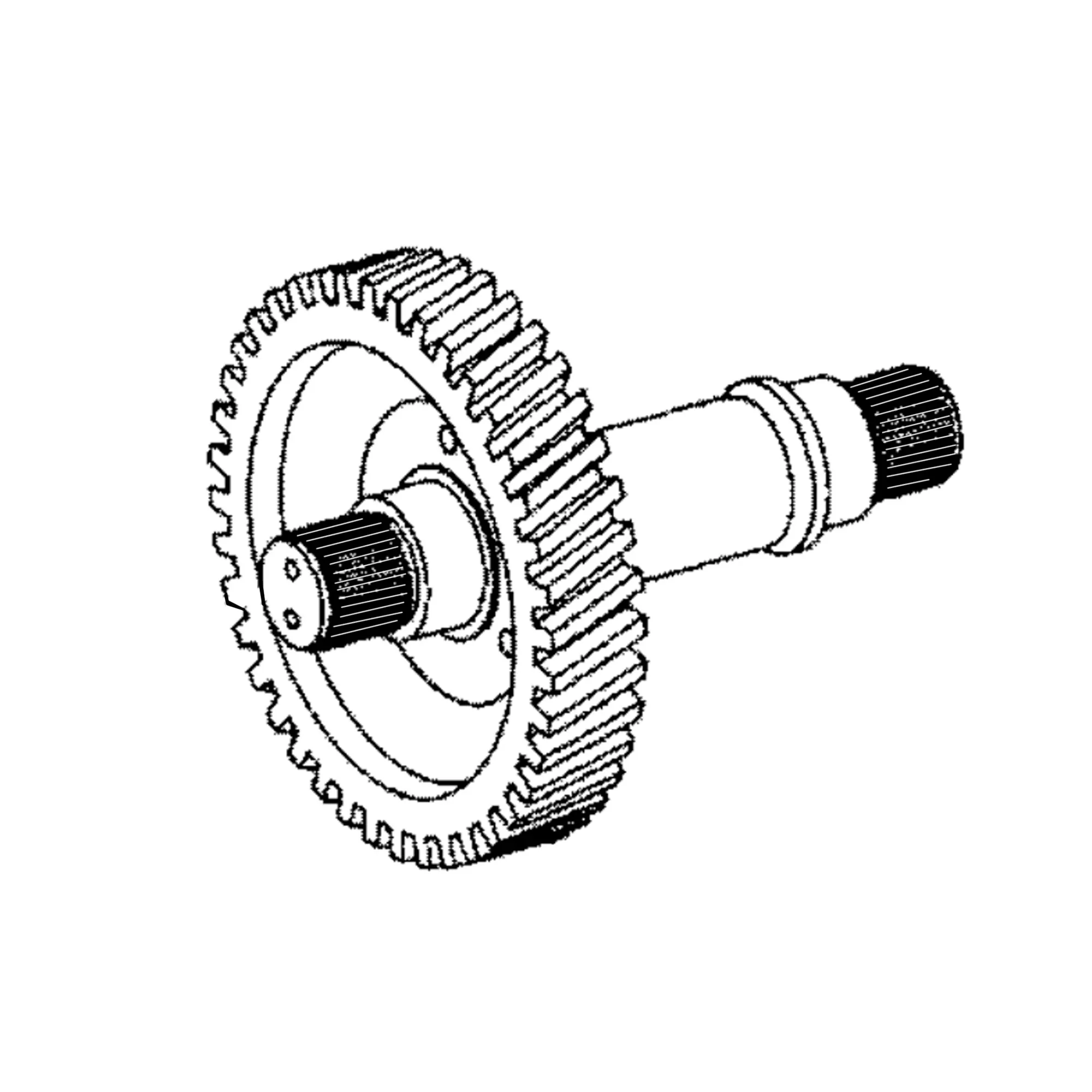 John Deere Output Shaft - T242436