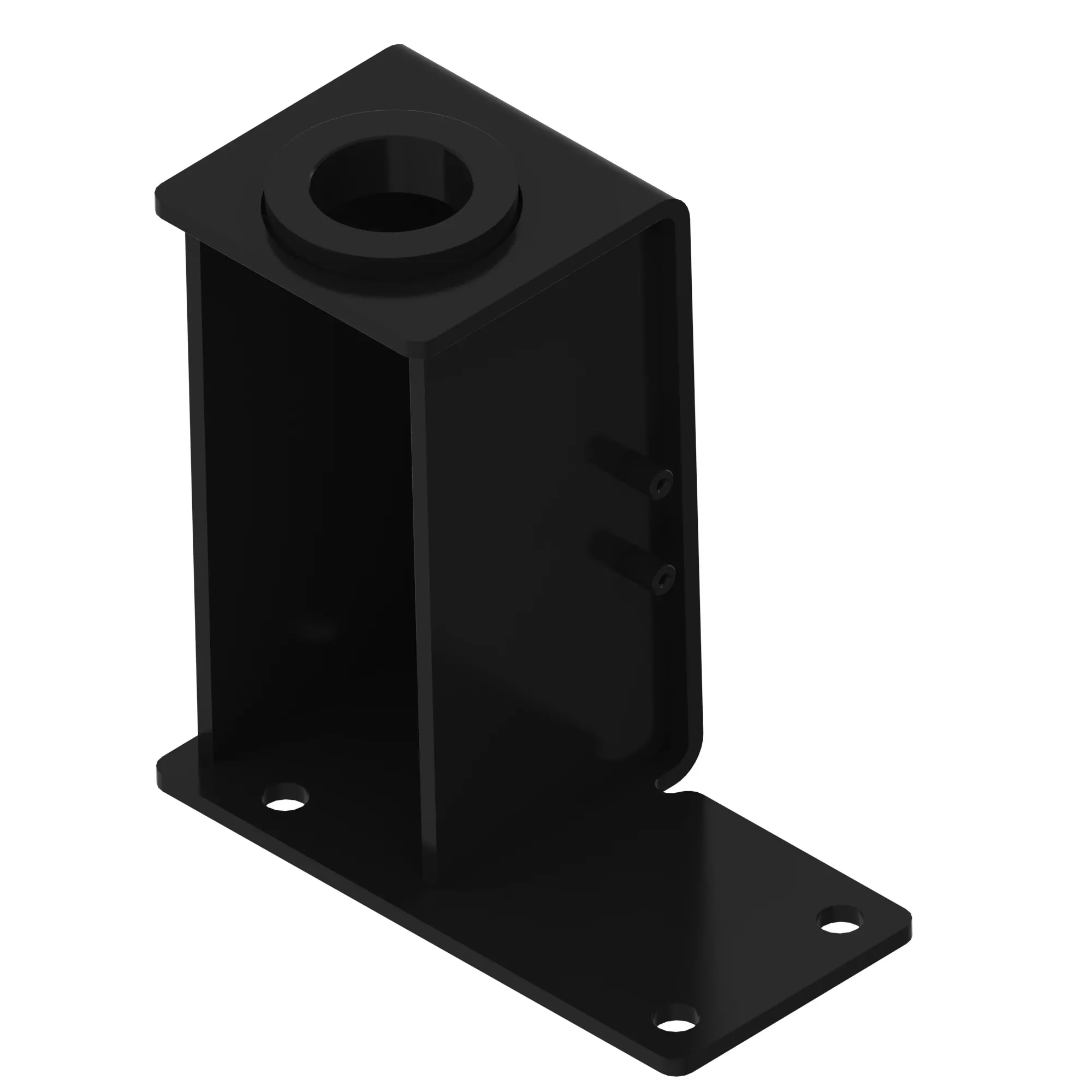 BRACKET, LEFT FIXED REAR CAB MOUNT,