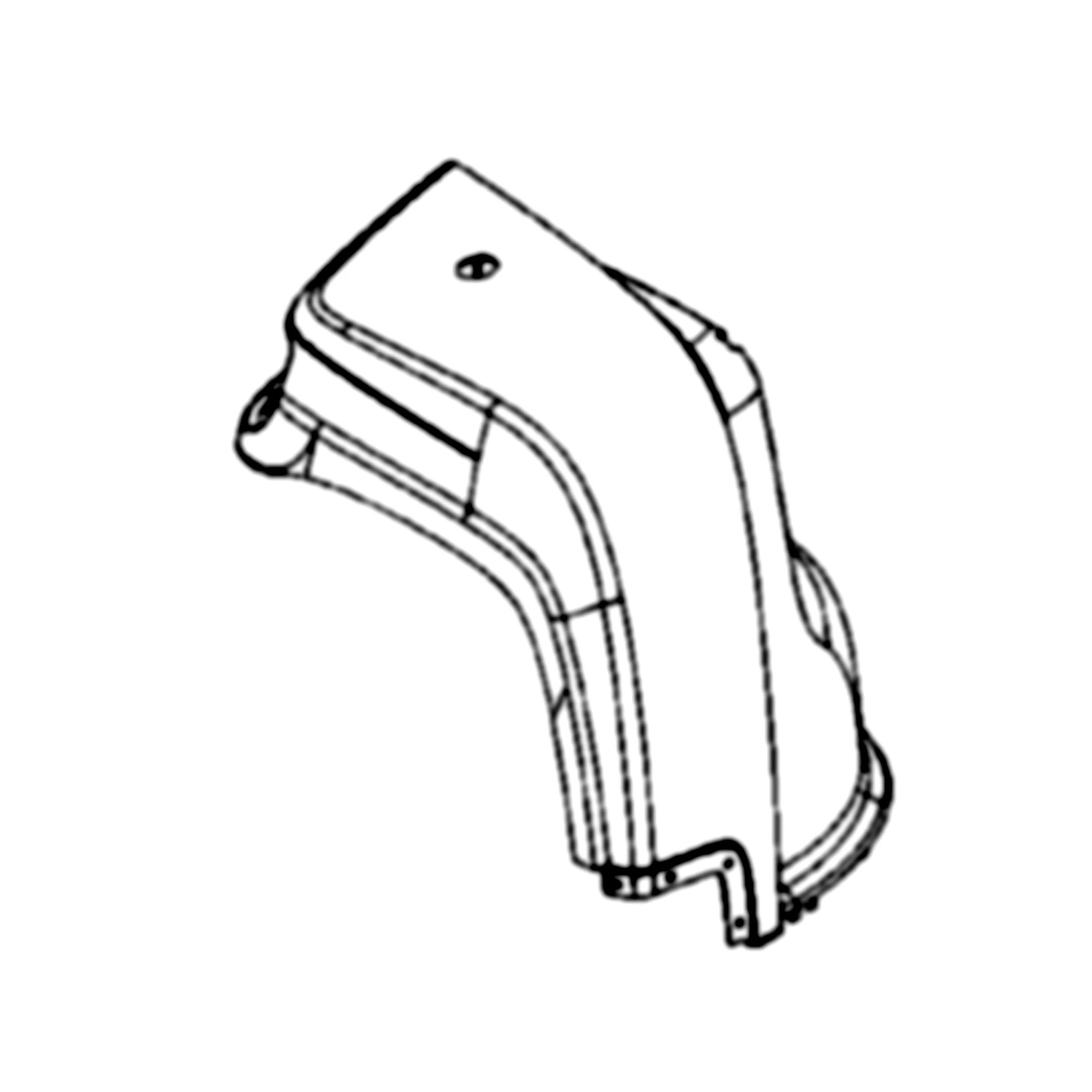 John Deere Left Side Fender - AM145487