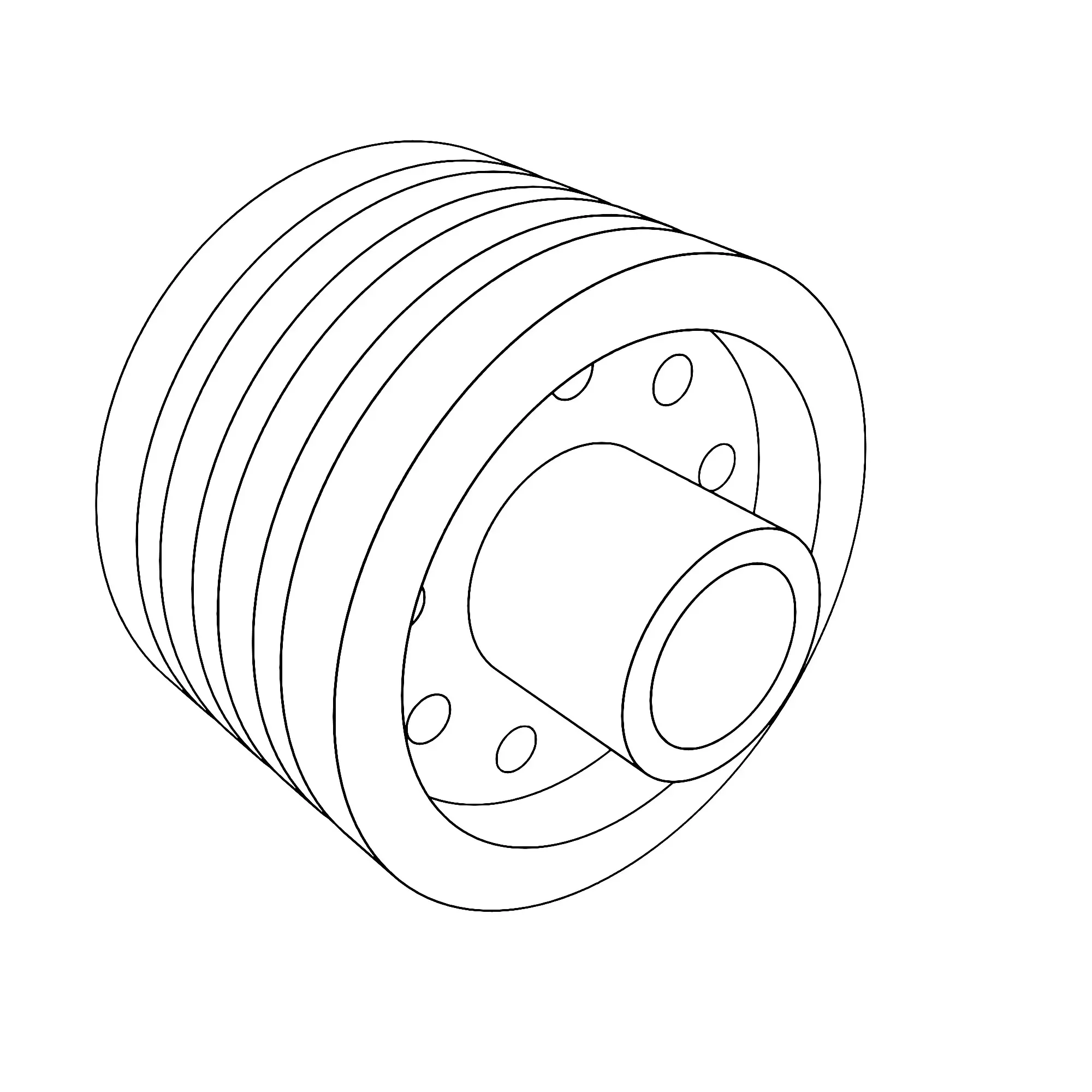 John Deere Water Pump Pulley - R98586