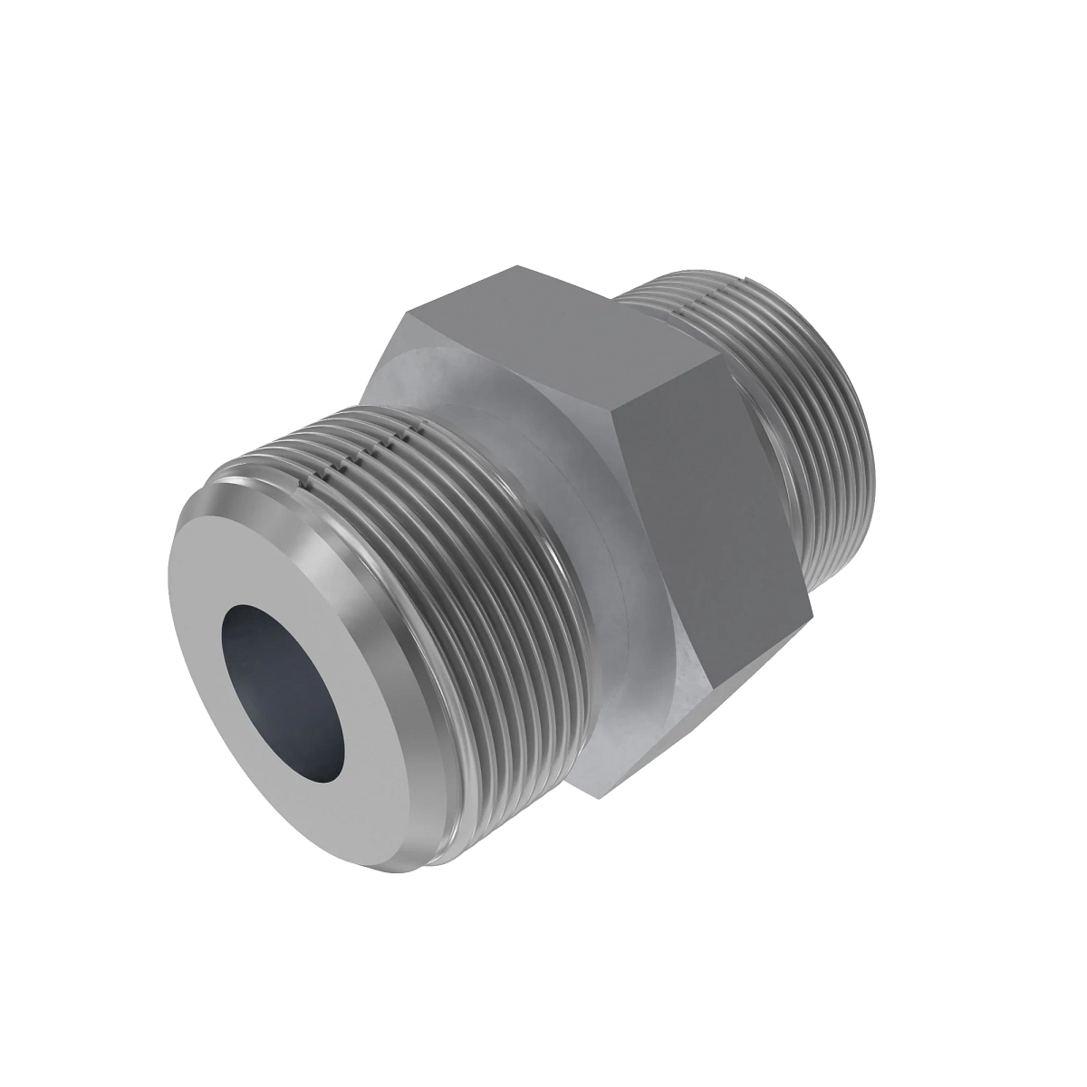 Stud Straight, ORFS W/Metric Hex