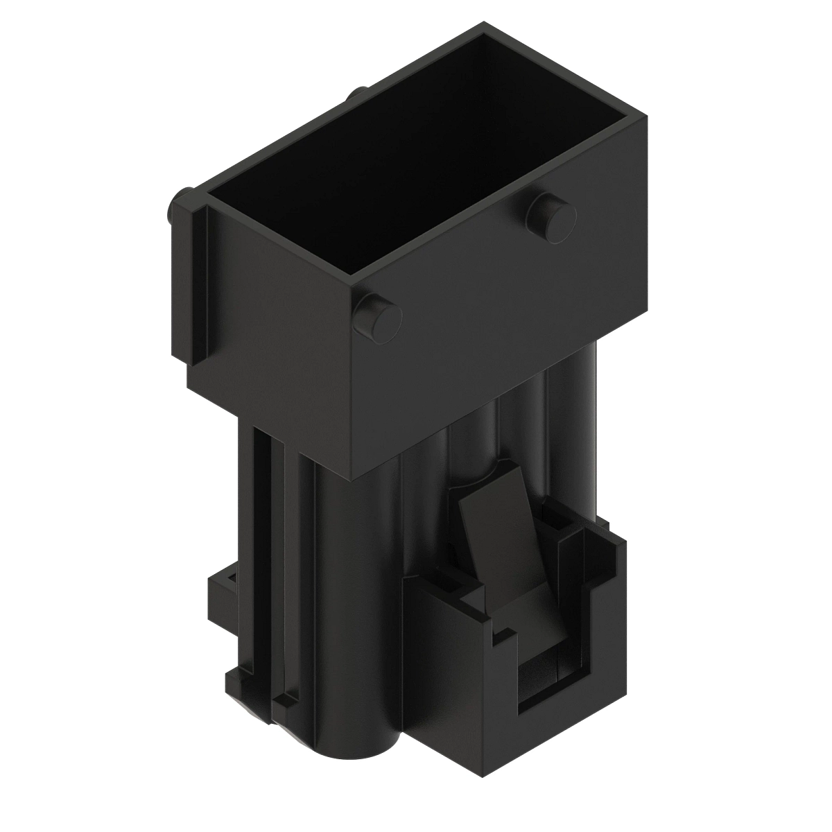 John Deere Black Internal Electrical Connector Housing, 10 Cavities - 57M8068