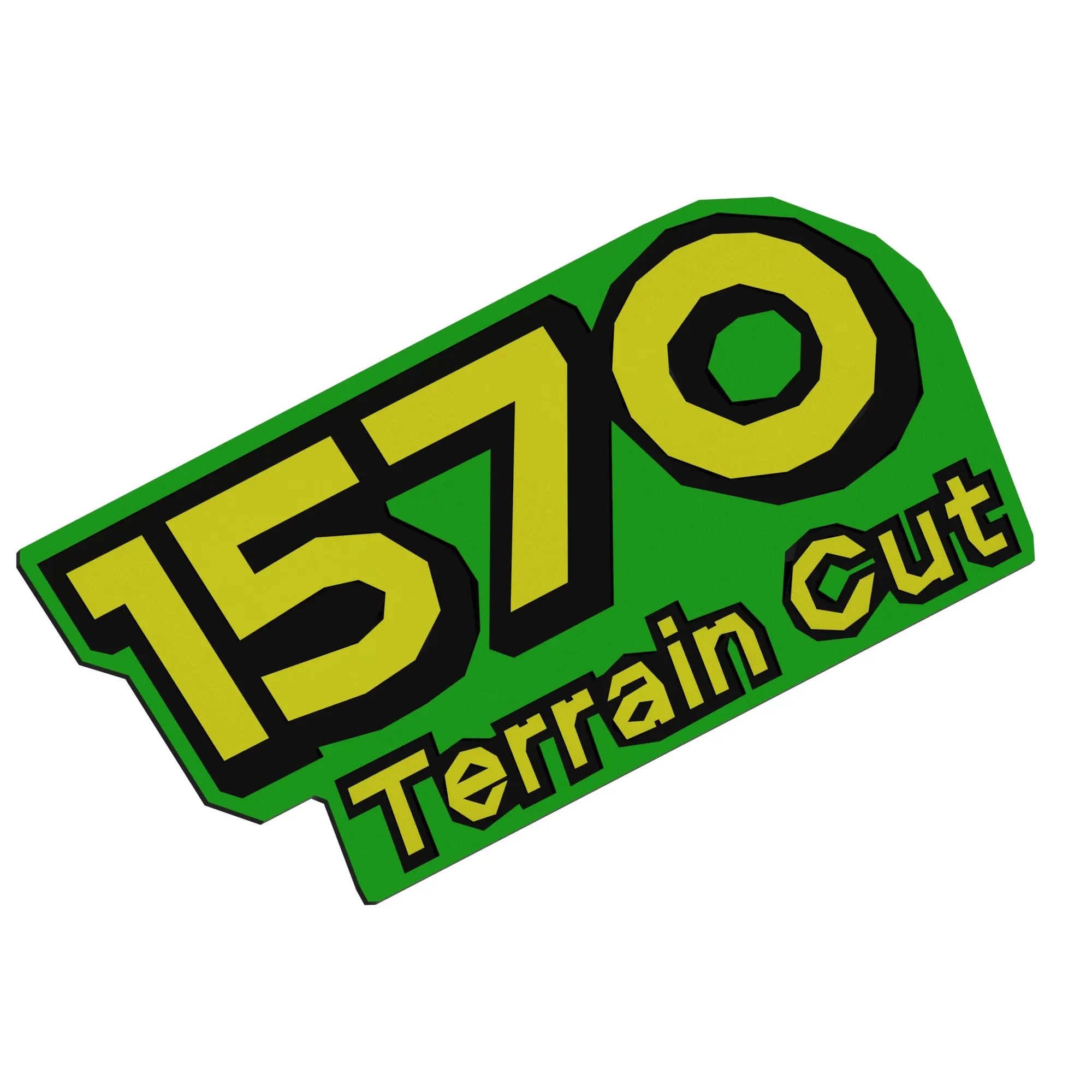 John Deere 1570 Terraincut Decal - TCU37910