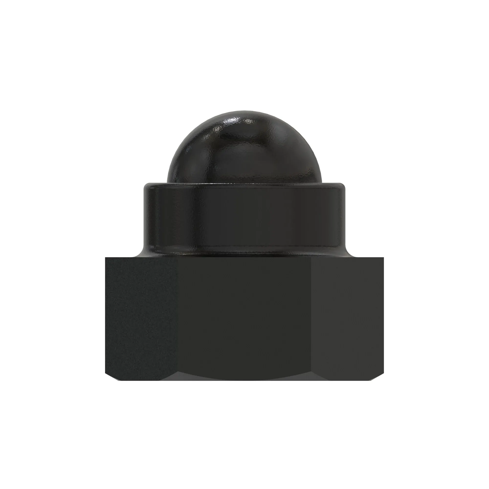 NUT, METRIC, HEX CROWN, SELF LOCKIN
