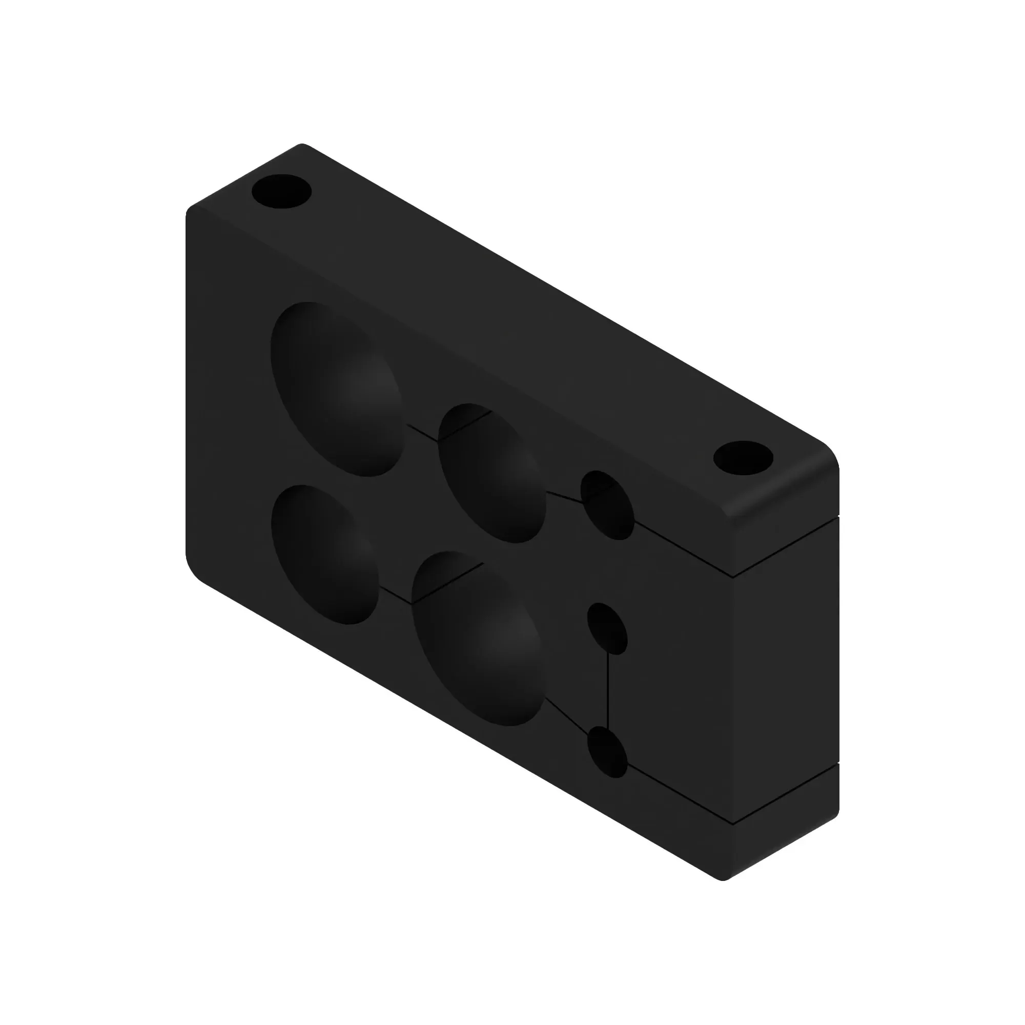 John Deere SCV Line Block Clamp - R544994