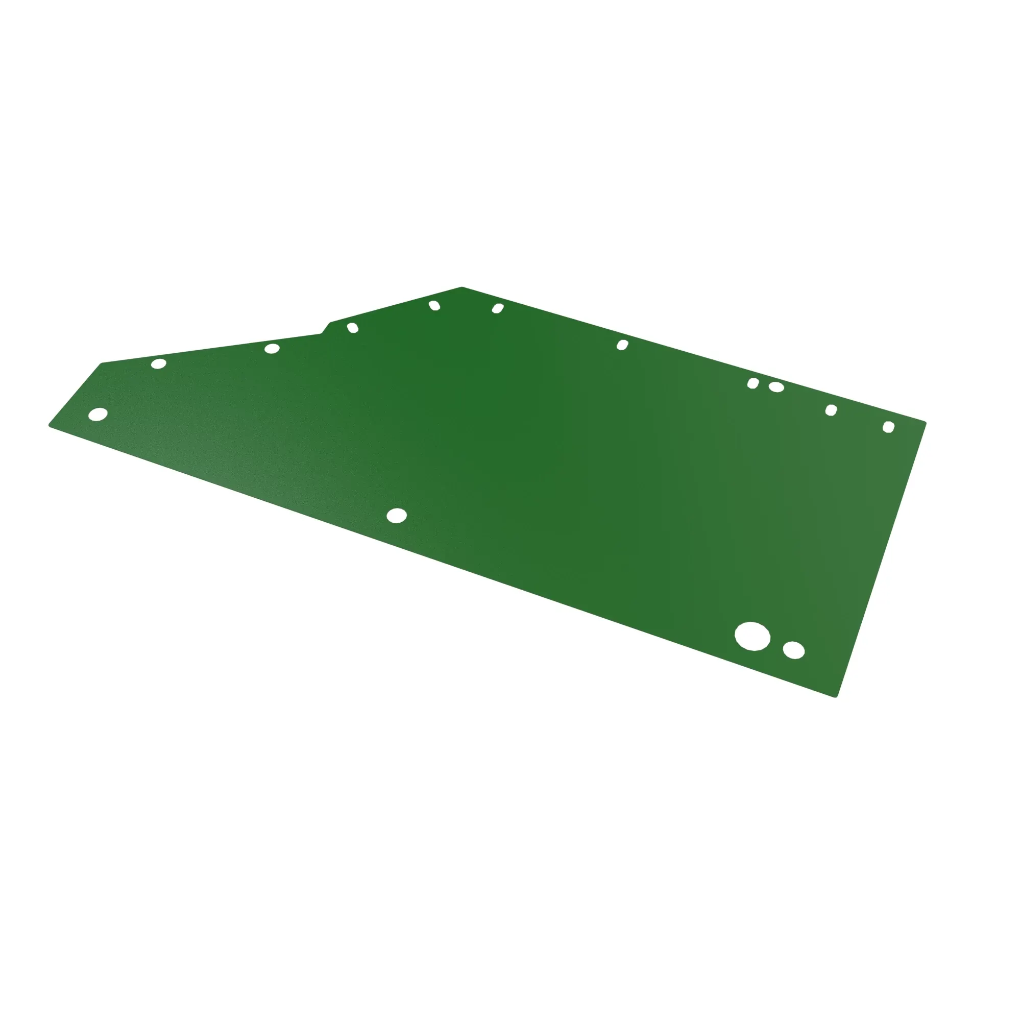 John Deere Cooler Lower Rear Sheet - KK10730
