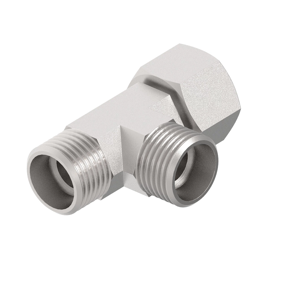 Connector, Swivel Run Tee - L12
