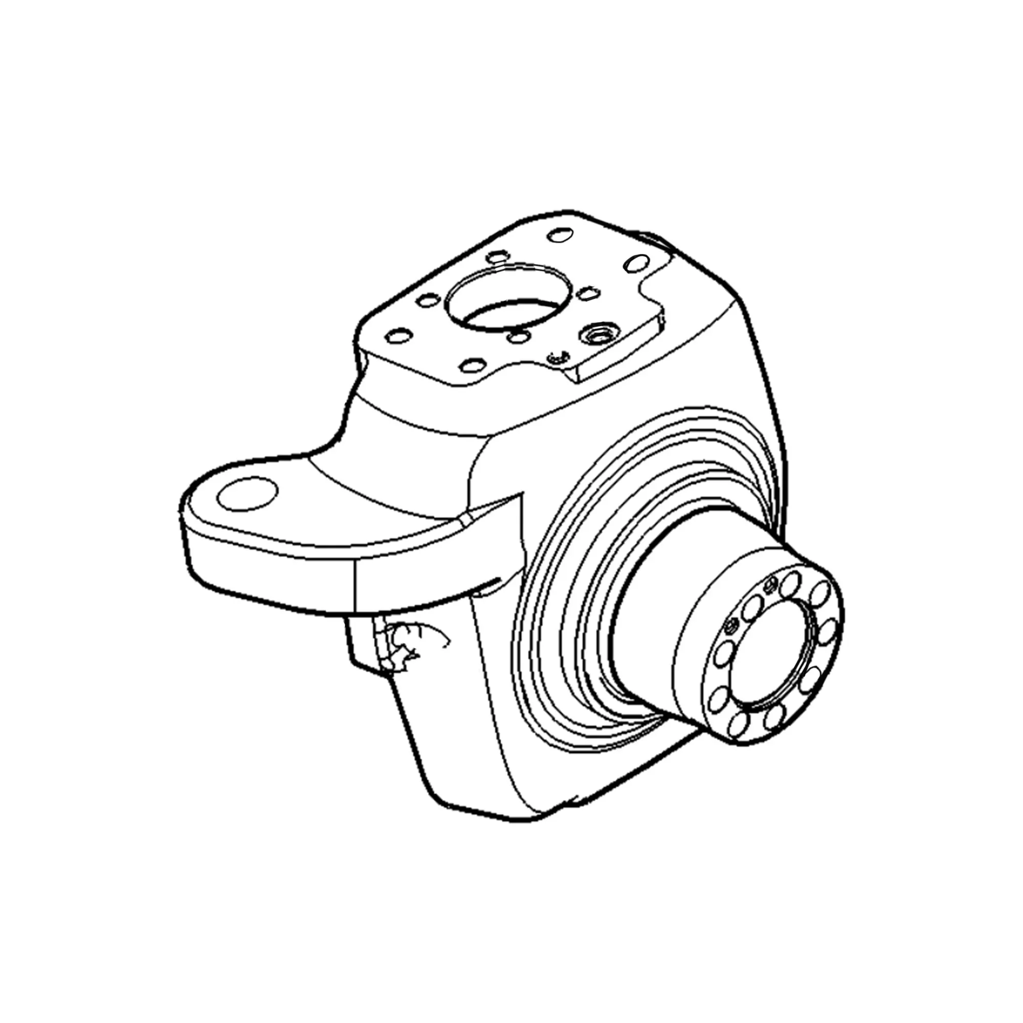 John Deere Knuckle Housing, Right Side - L216965