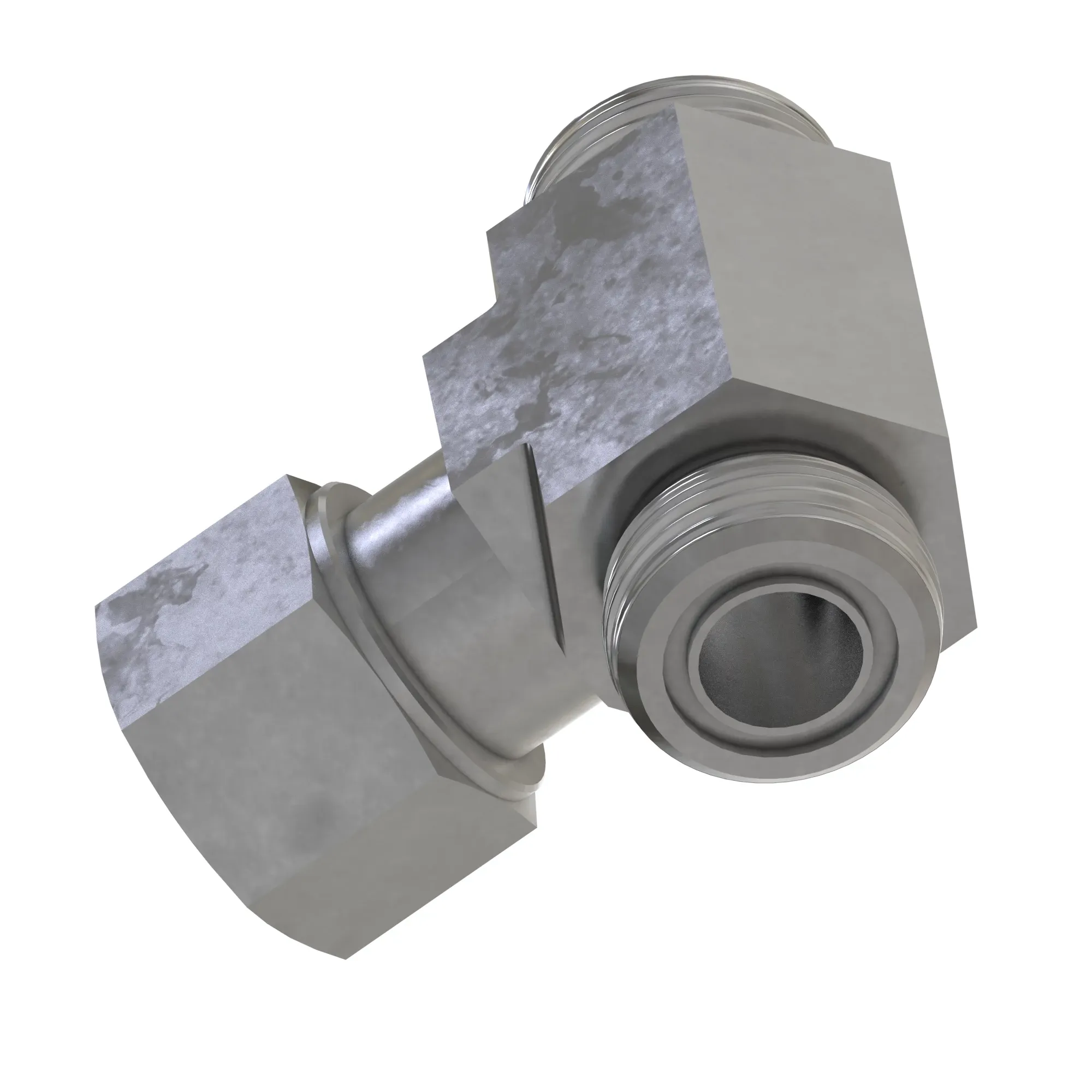 SWIVEL BRANCH TEE,O-RING FSF