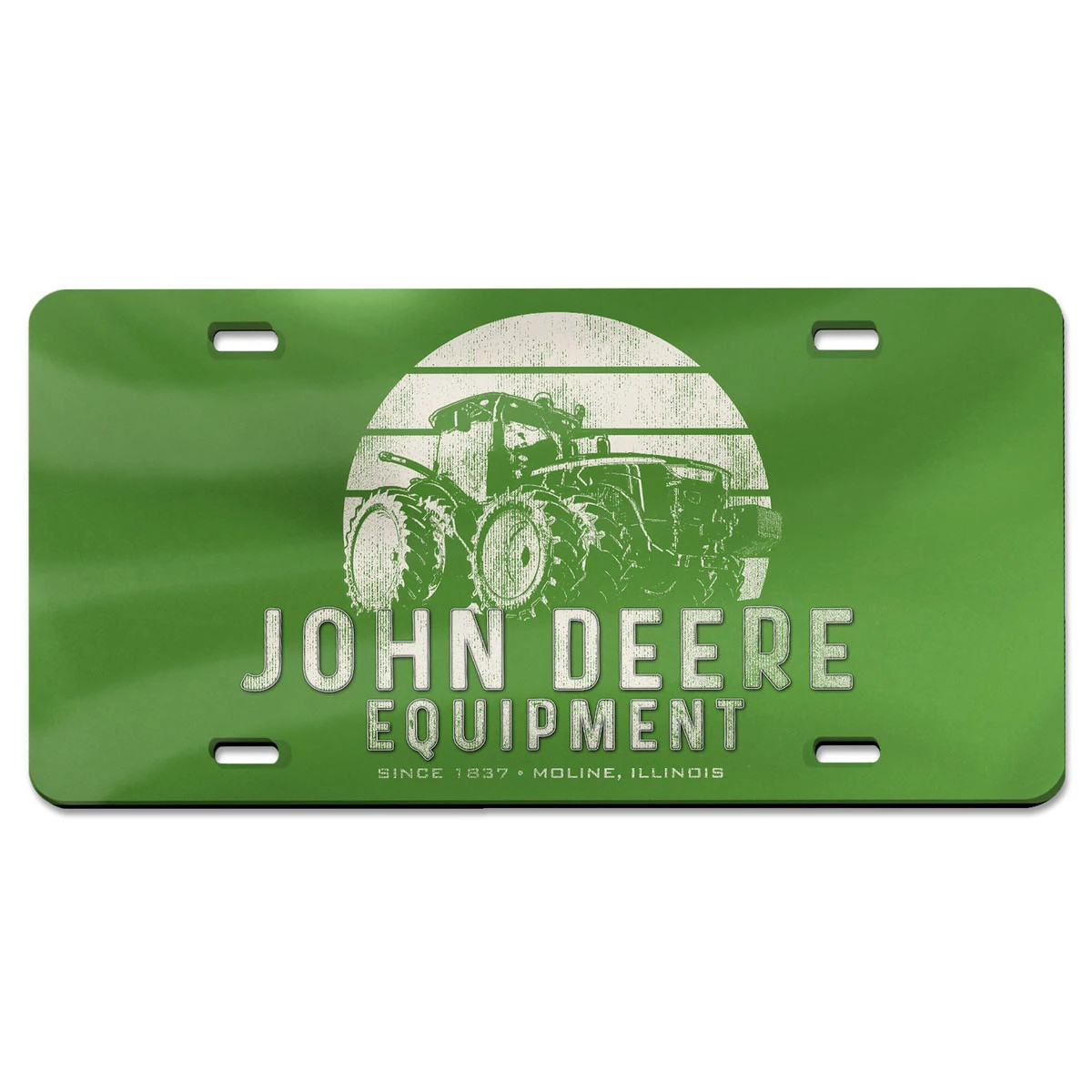 John Deere Equipment License Plate