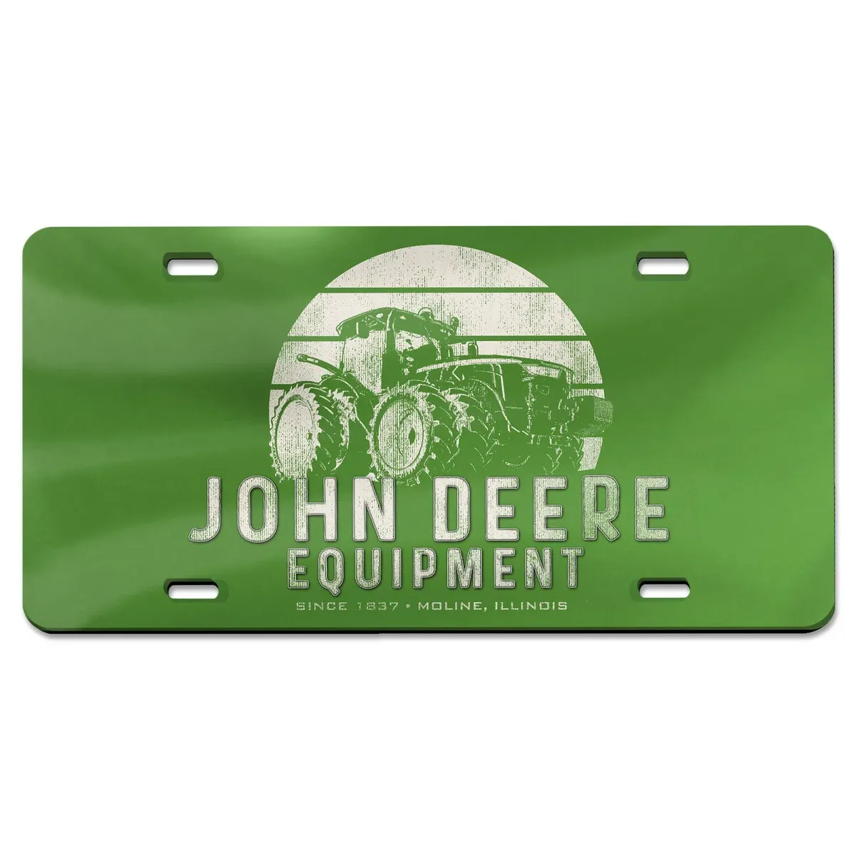 John Deere Equipment License Plate