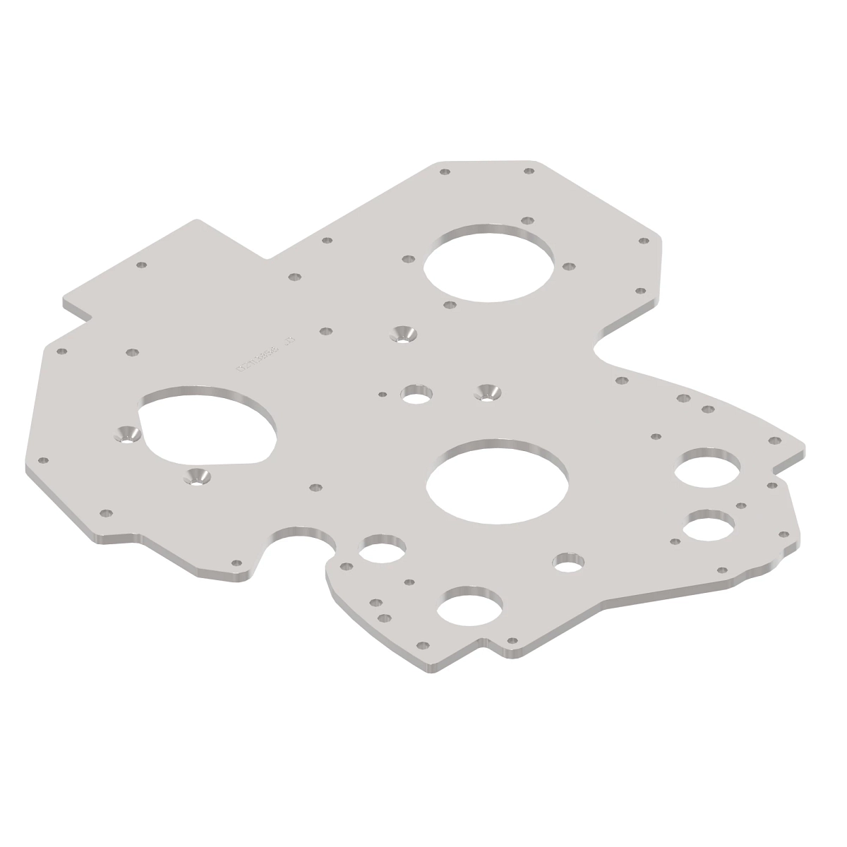 Plate, Front, in Line Pump