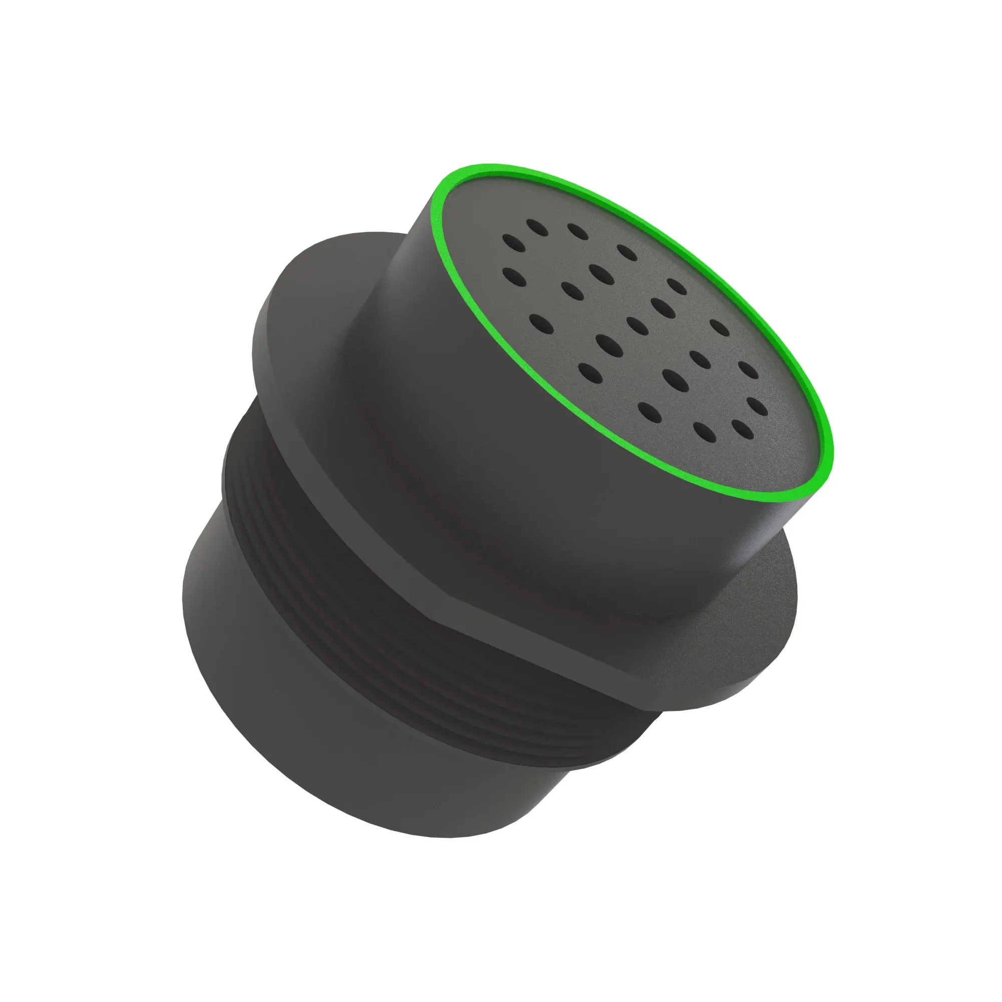 John Deere Black External Electrical Connector Housing, 21 Cavities - 57M7748