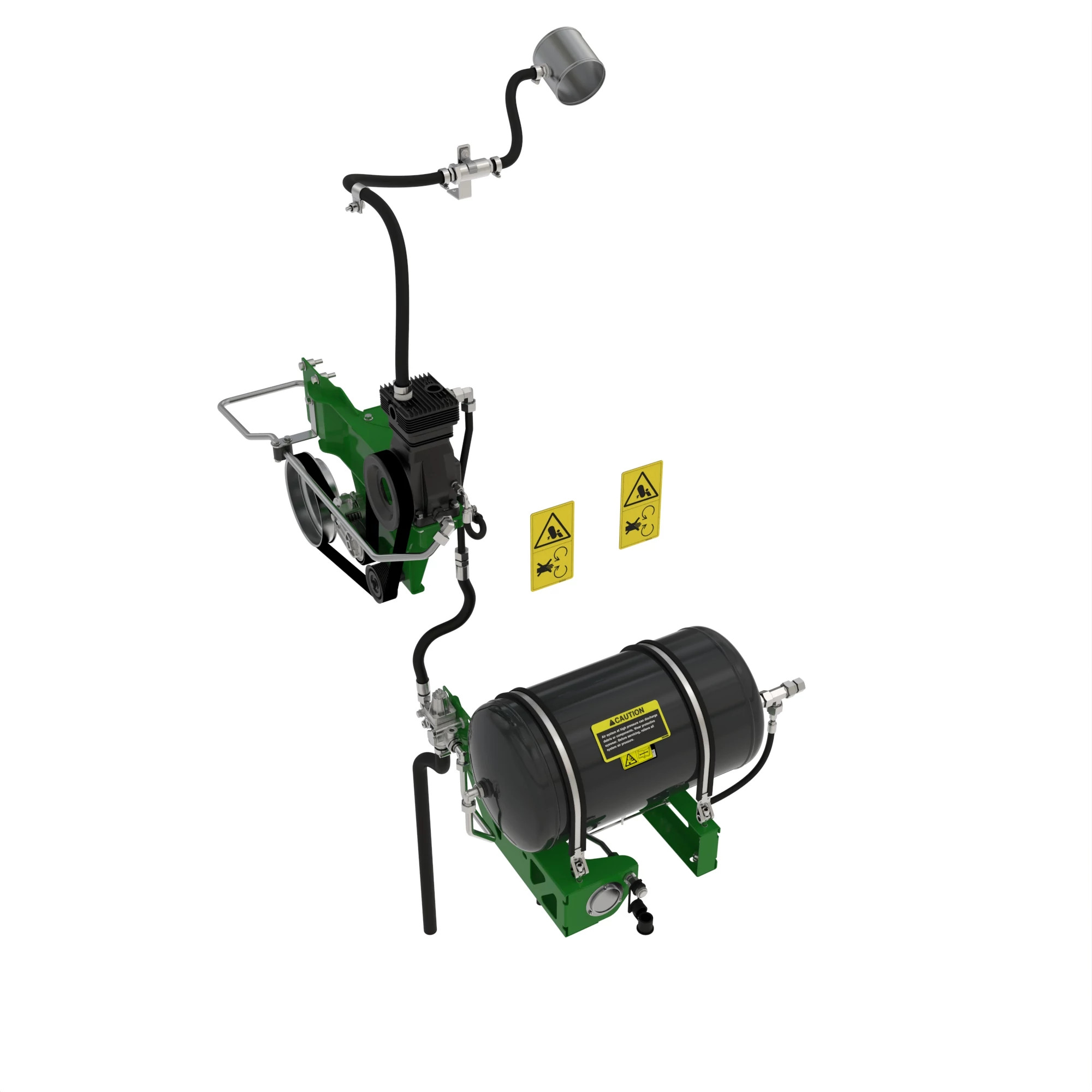 John Deere Air Compressor Retrofit Attachment - BXE10628