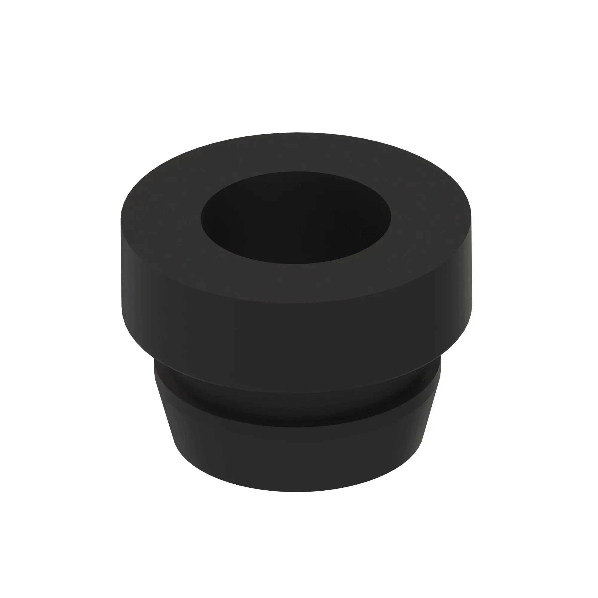 John Deere Round Rubber Plain Grommet, 17 mm - T388350