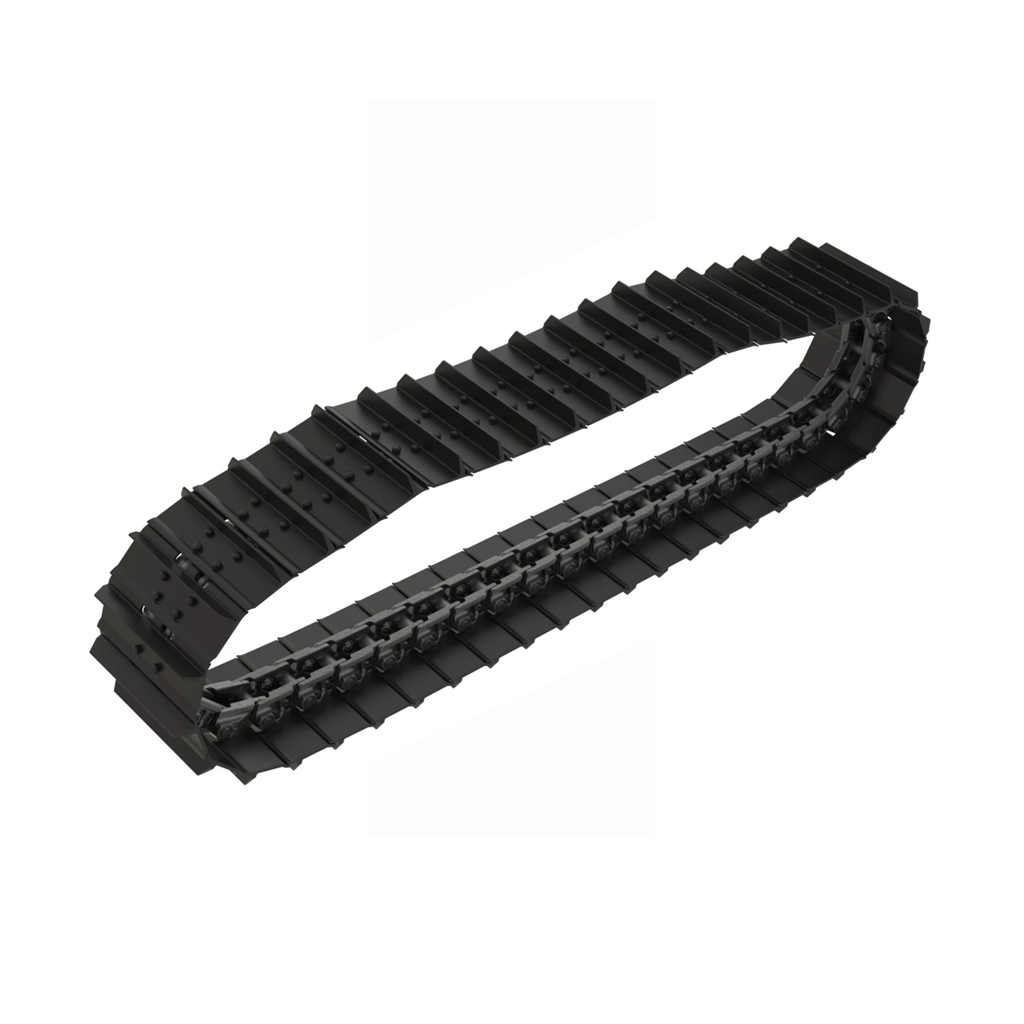 TRACK ASSEMBLY WITH SHOES, CHAIN 45