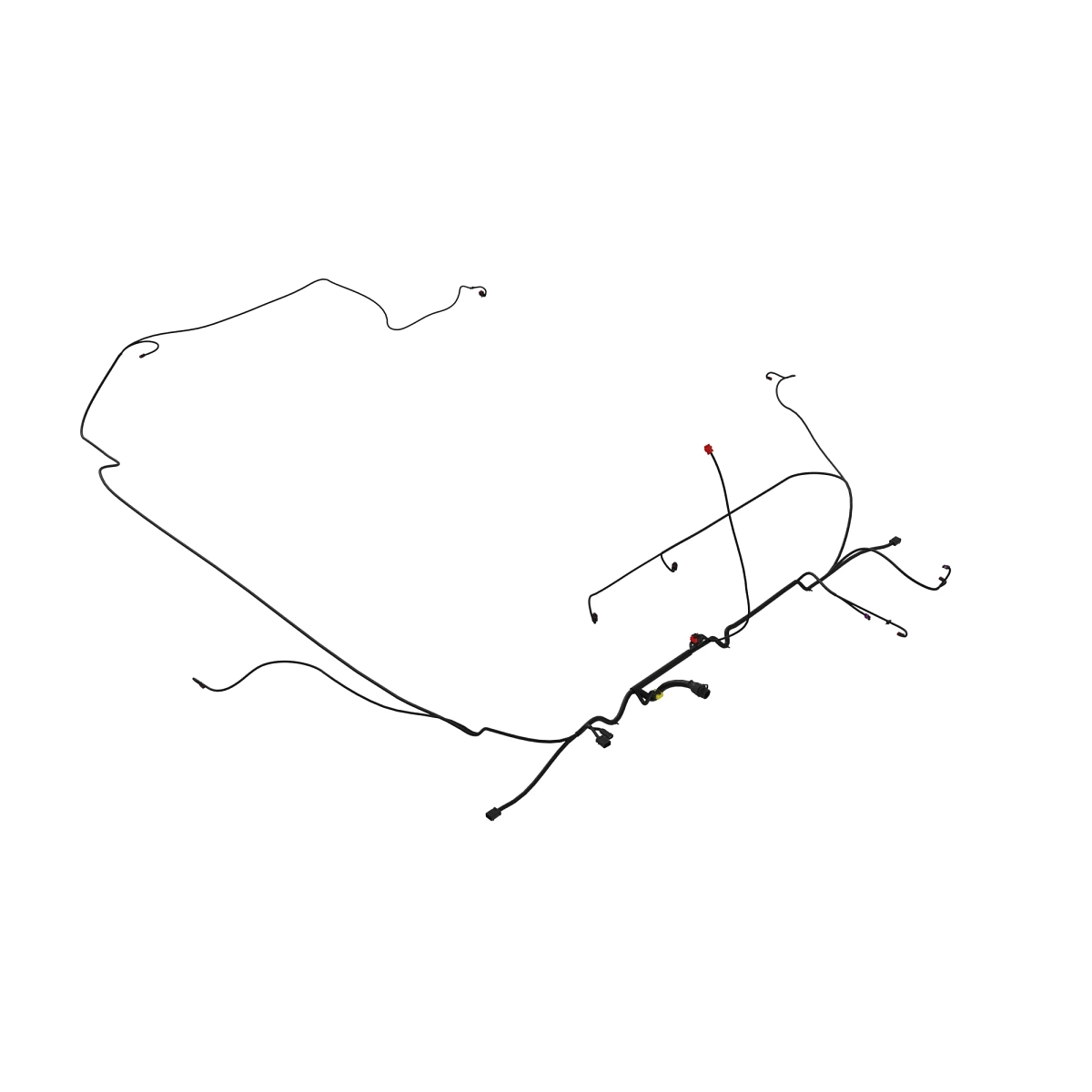 WIRING HARNESS, BLACKJACK, 3 SECTIO