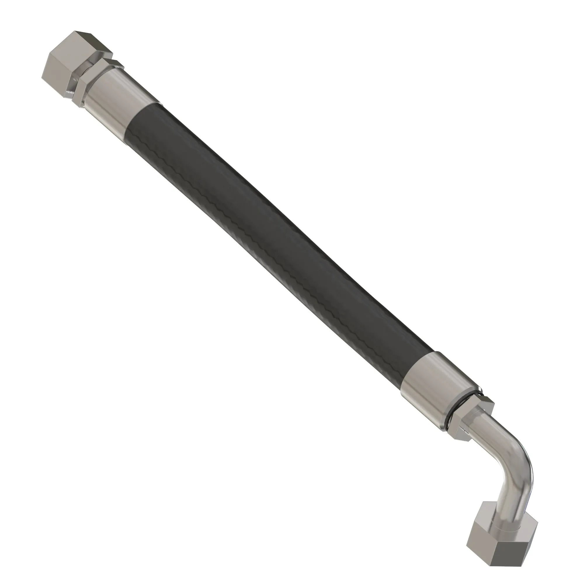 John Deere Oil Cooler Hydraulic Hose - AXT19552