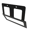 MUD GUARD, REAR, WIDE FENDERS