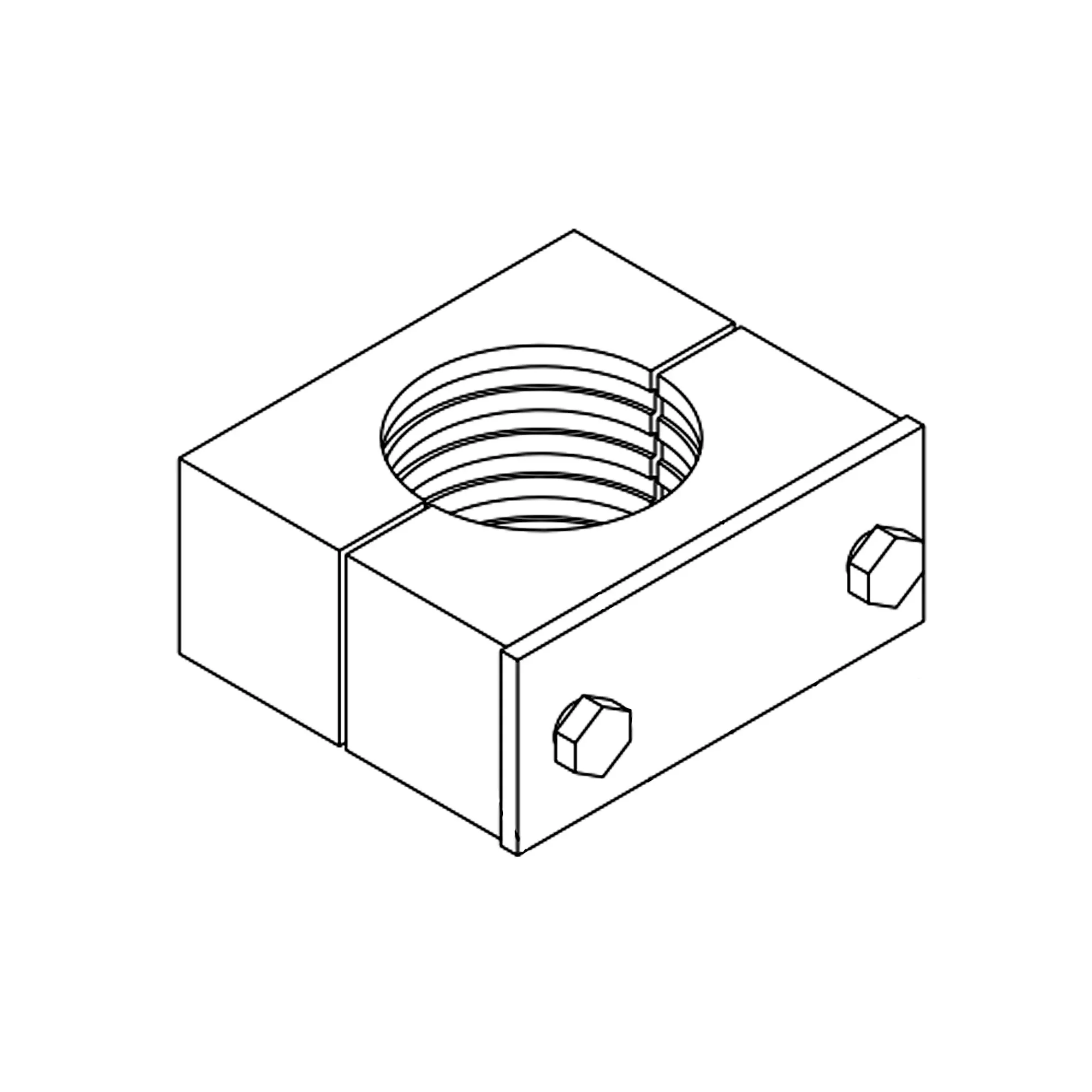 John Deere 1-Diameter Block Clamp - AT440240