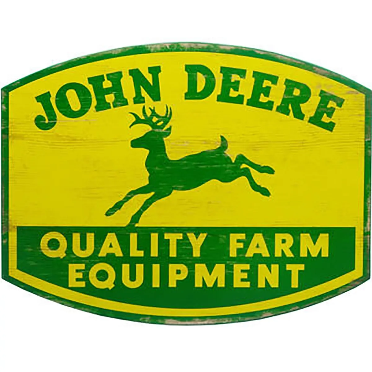 "Quality Farm Equipment Wooden Sign"