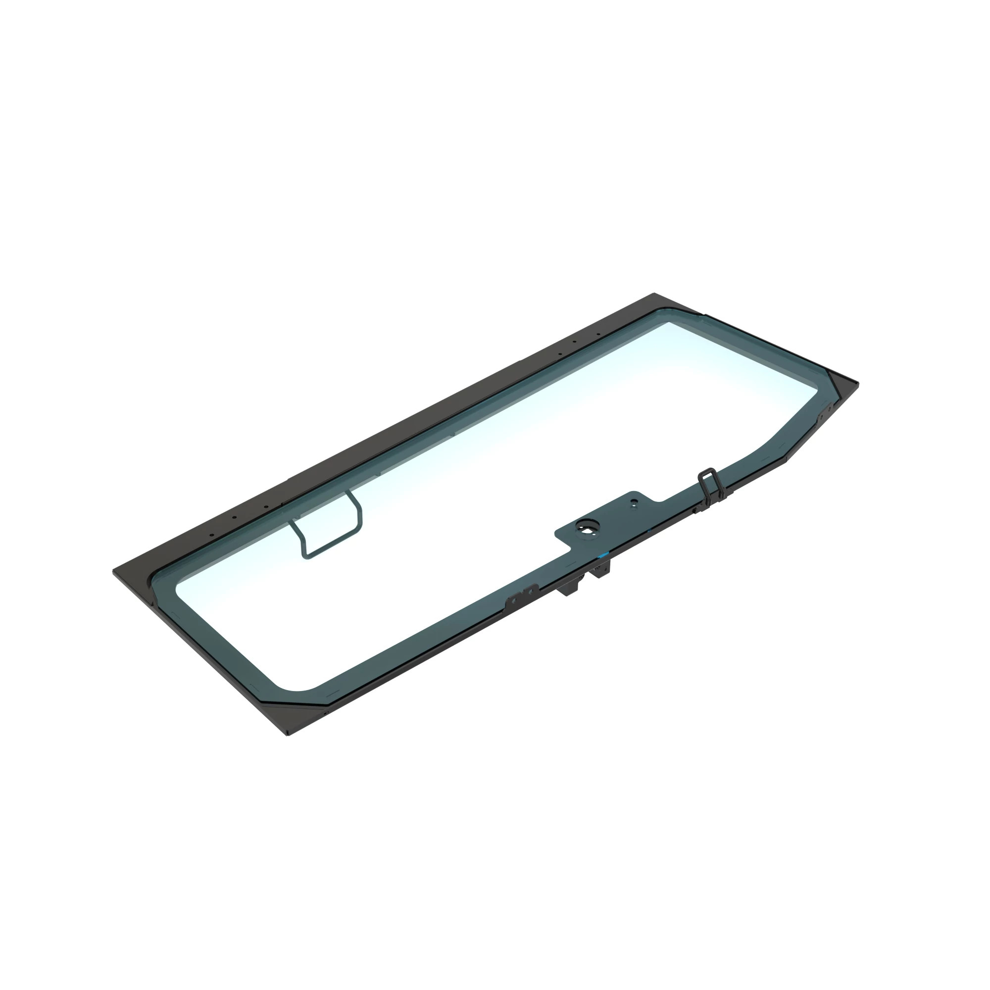 John Deere Door Frame with Glass, Left Side - AT306799
