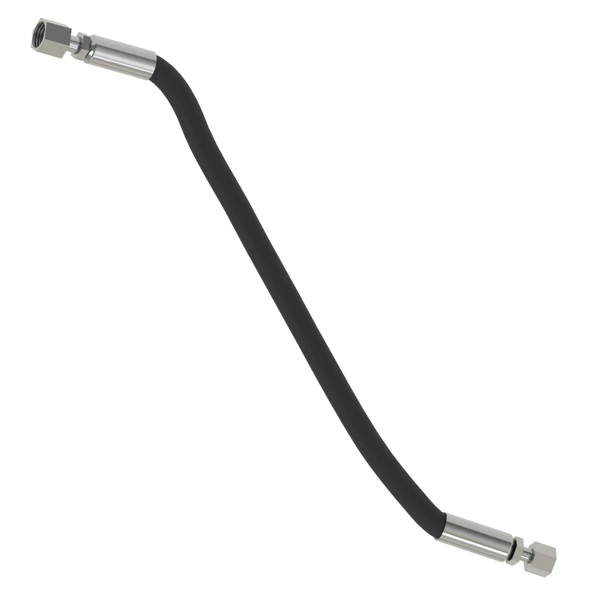 John Deere Height Sensing RH Cylinder Hydraulic Hose - AN279071