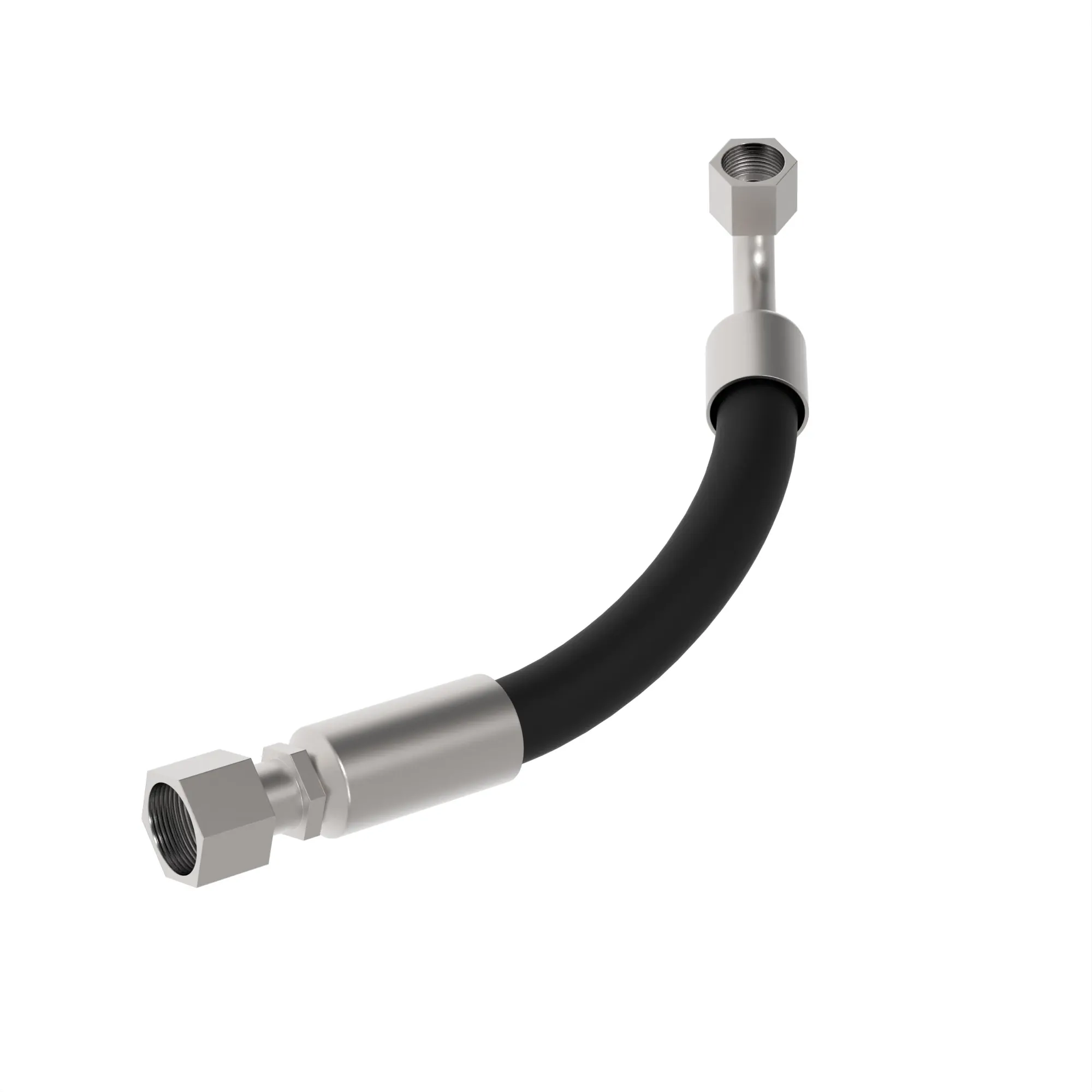 John Deere Motor Tank Hydraulic Hose, Left Side - AKK15564