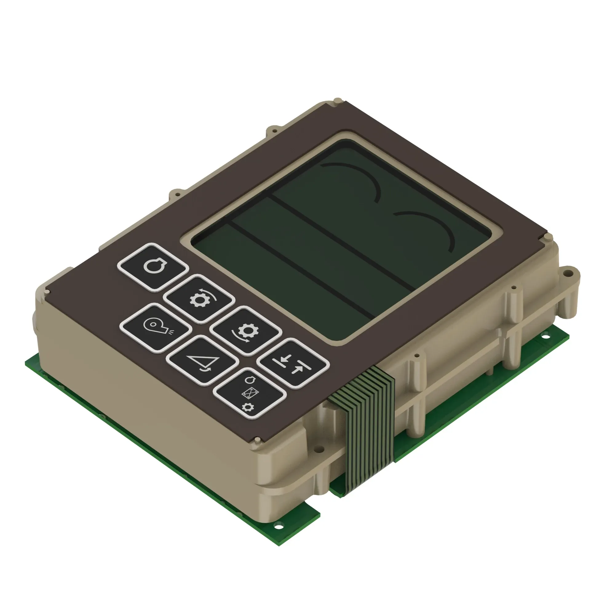 John Deere Tachometer Display Panel Module - AH155932