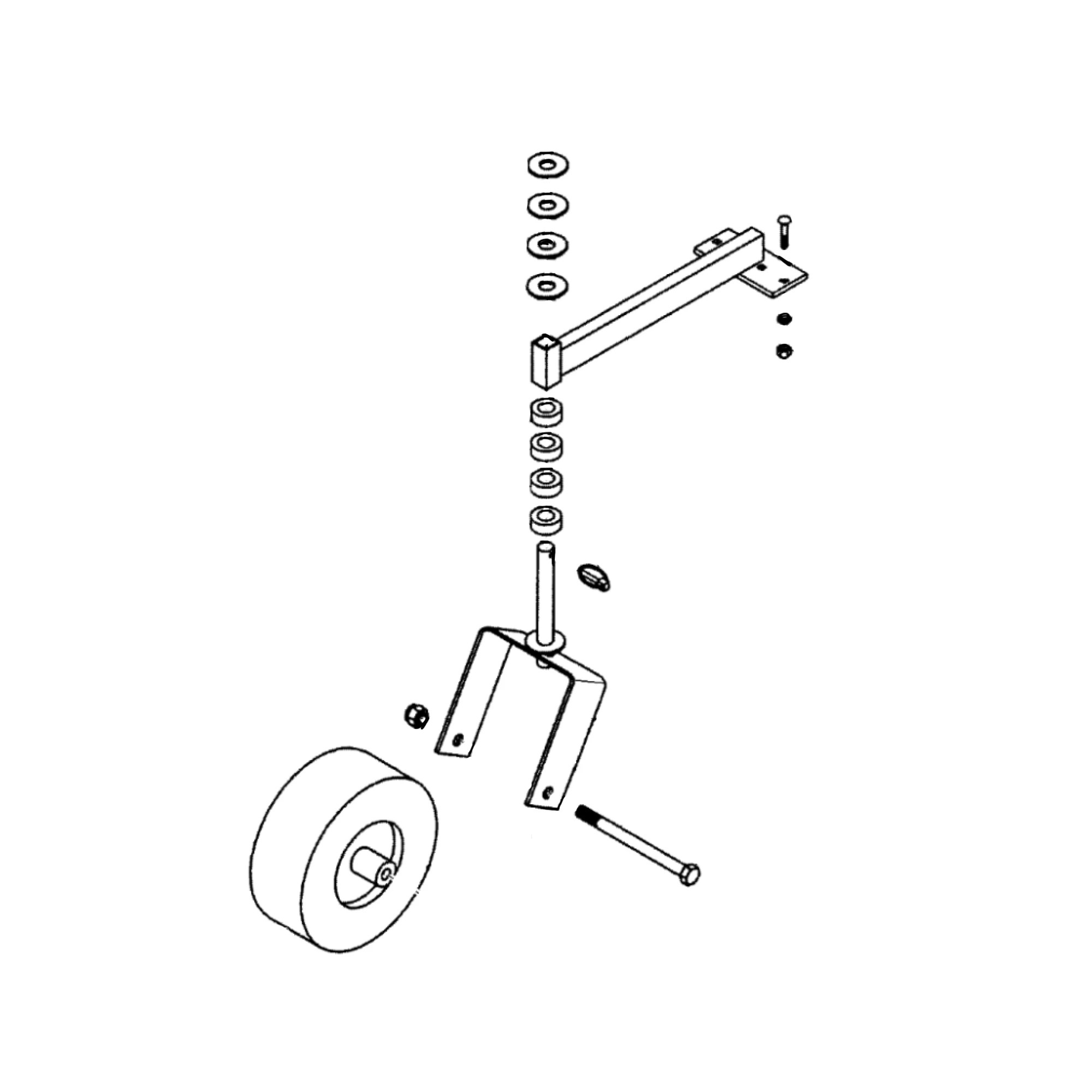 John Deere Dual Gauge Wheel Kit - 5WS341775