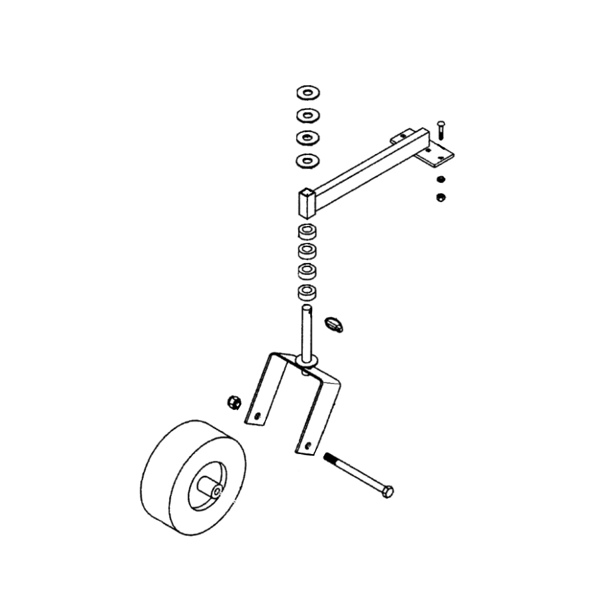 John Deere Dual Gauge Wheel Kit - 5WS341775