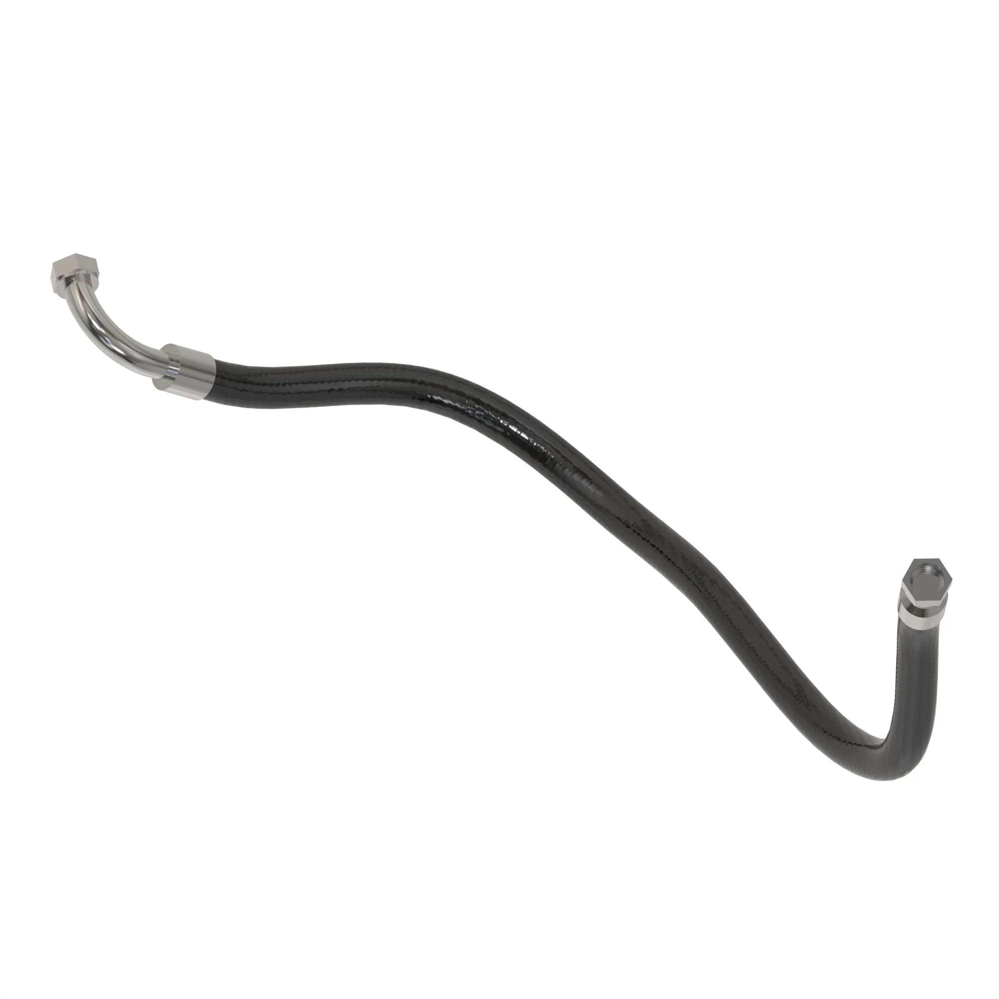 John Deere Thermostatic Valve to Cooler Hydraulic Hose - F675262