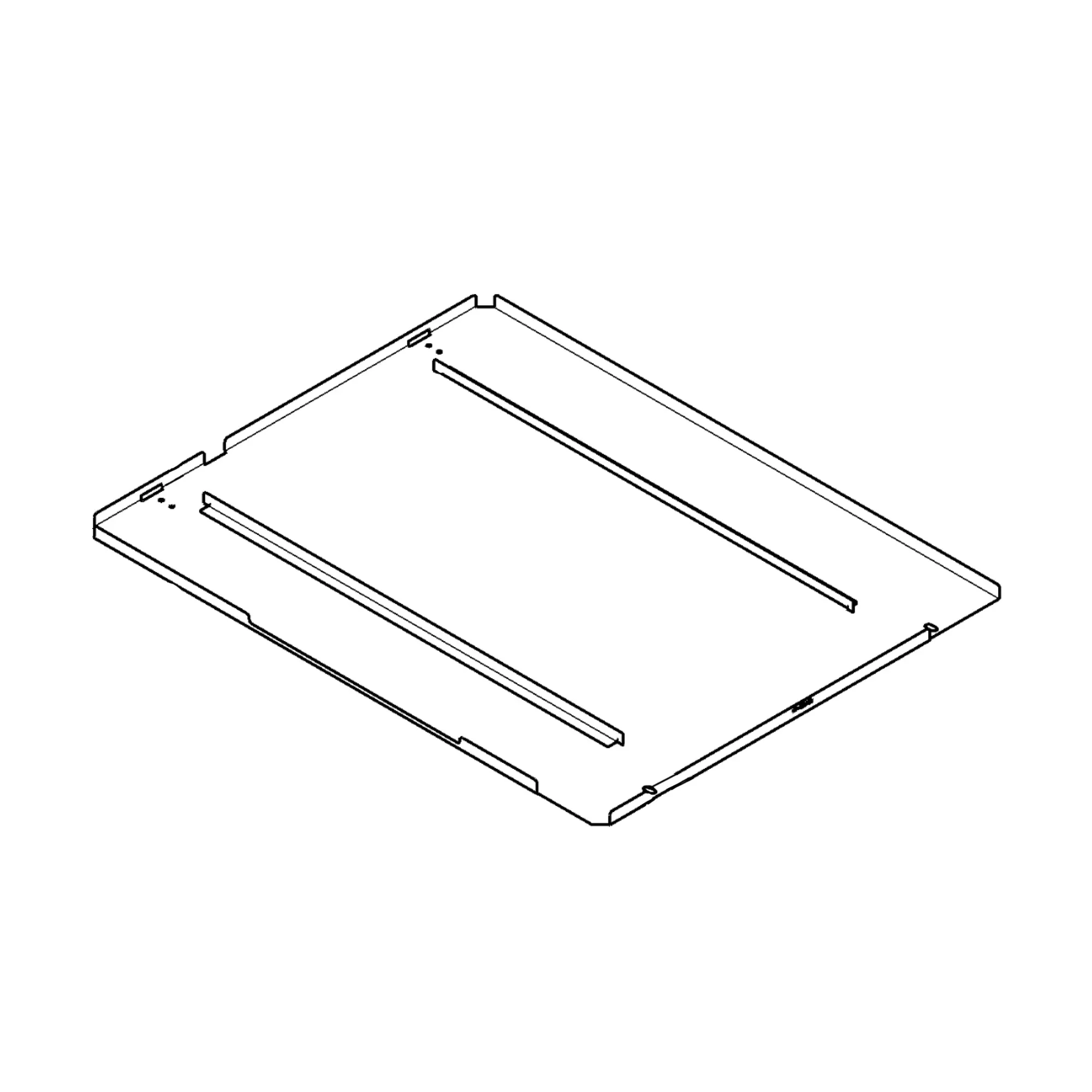 John Deere Hagie Rear Crop Shield Guard - 5HG660580