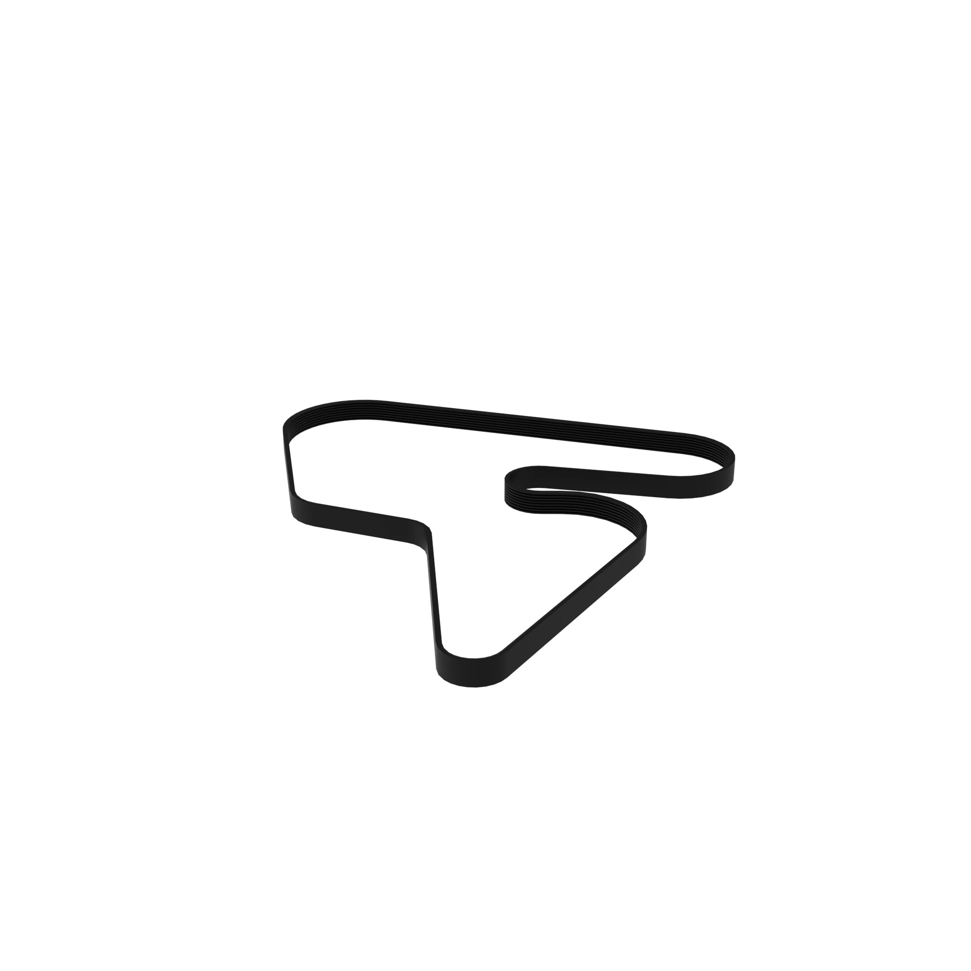 John Deere PK Section Engine Fan Drive V-Belt - T437055