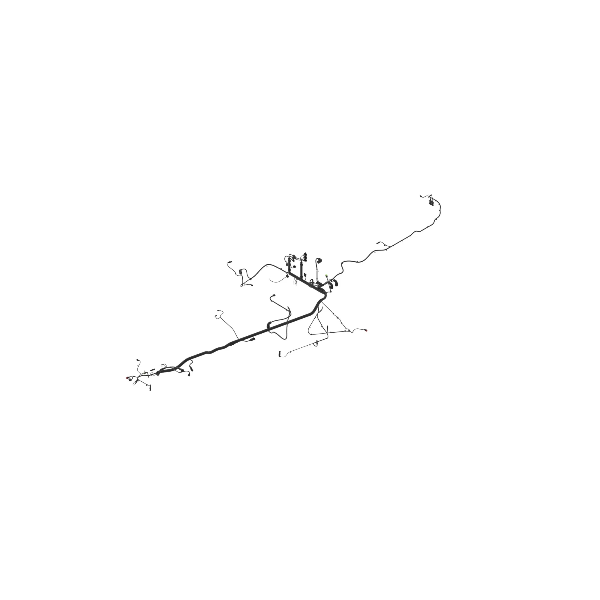 John Deere Right Side Chassis Main Wiring Harness - AXE67214