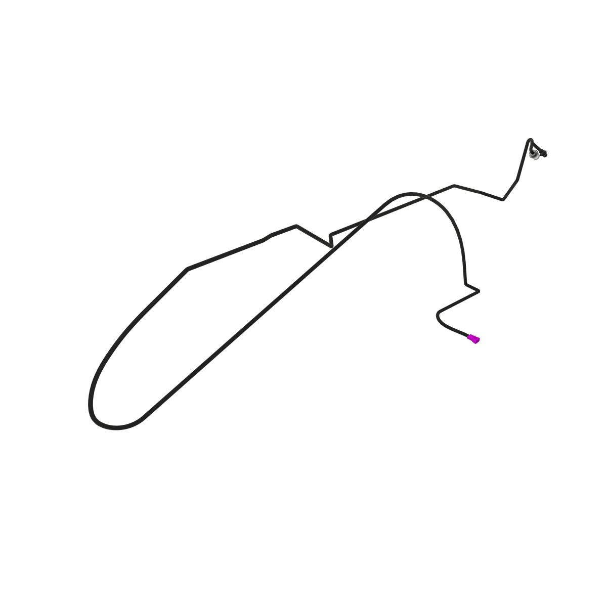 HARNESS, ATTACHMENT CONTROL