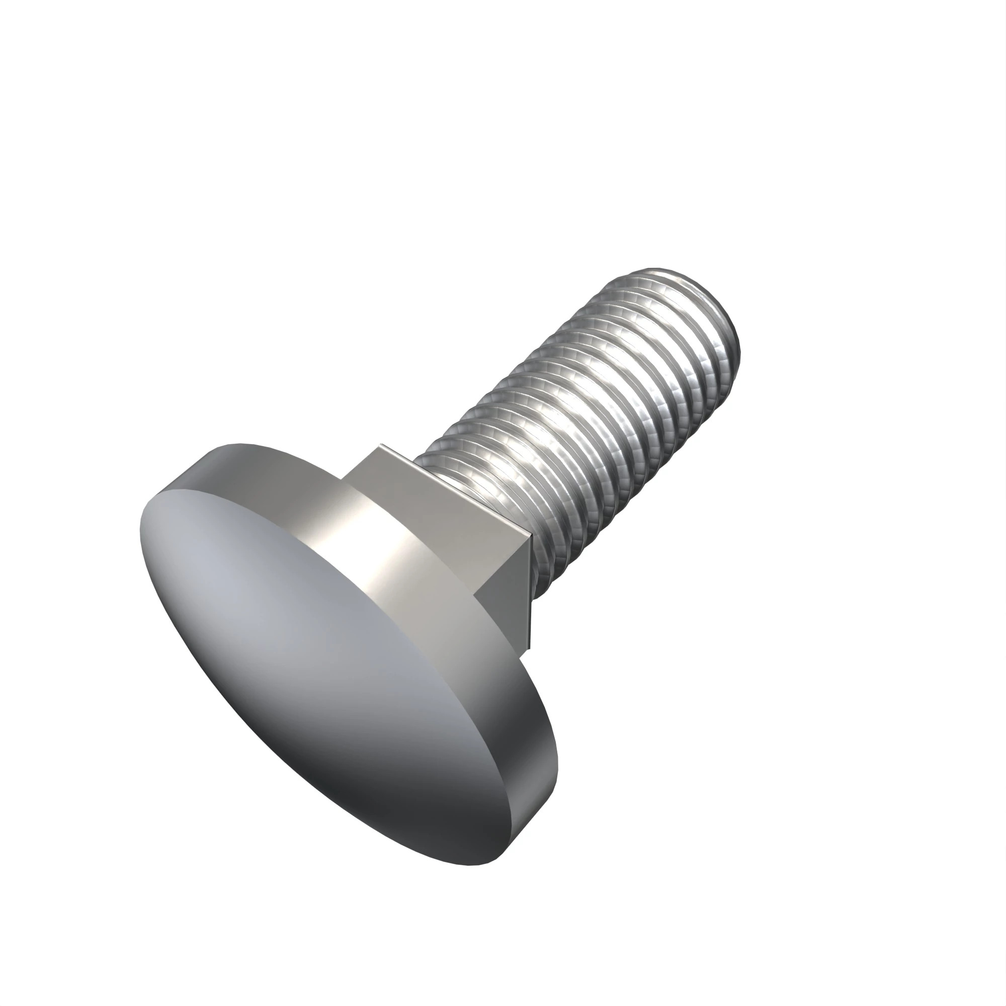 John Deere Round Head Square Neck Bolt, 3/8" X 1" - 03H2304