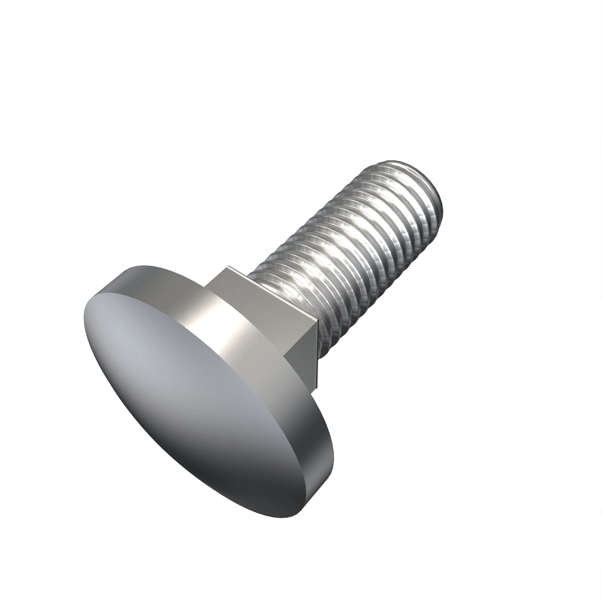 John Deere Round Head Square Neck Bolt, 3/8" X 1" - 03H2304