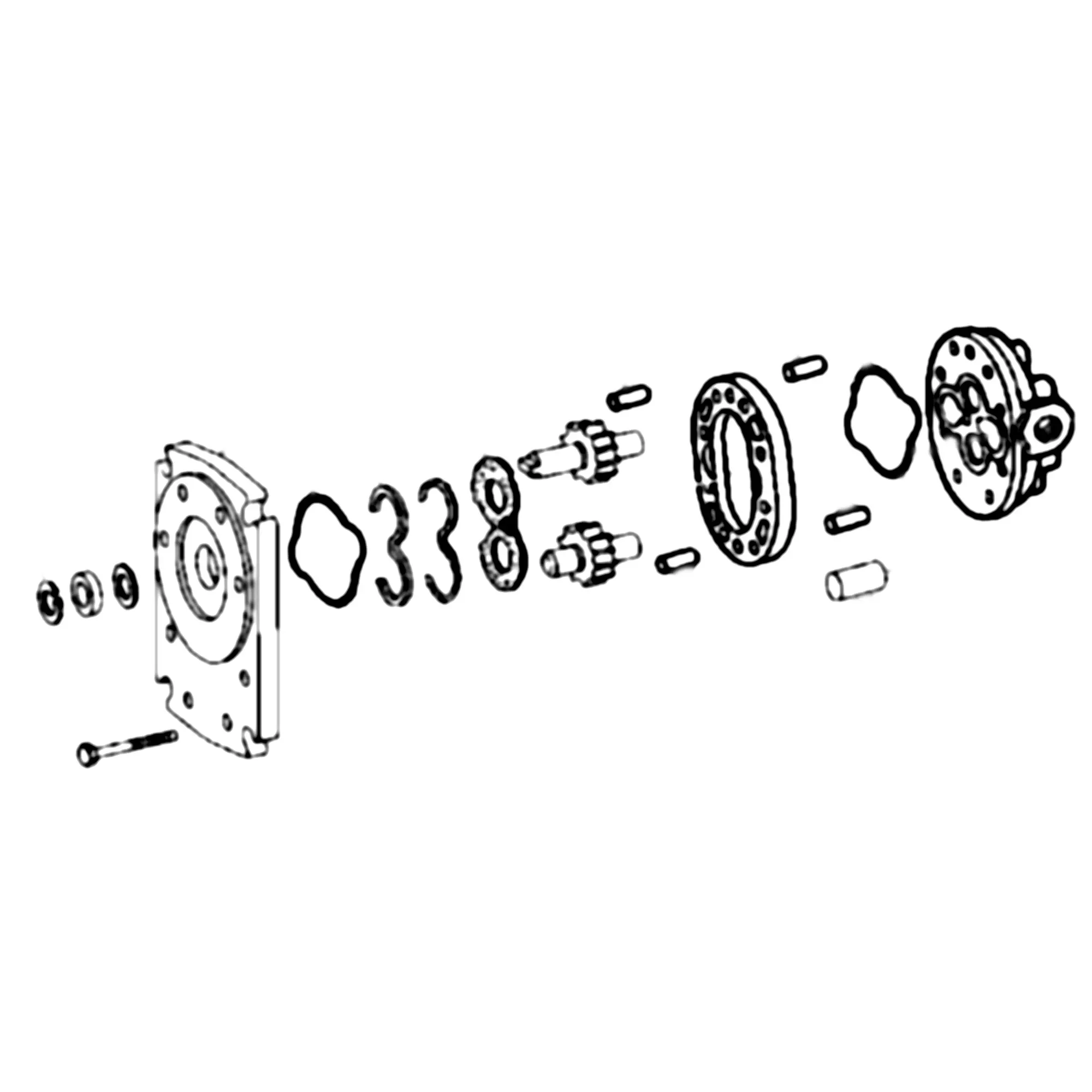 John Deere Repair Seal Kit - AH227026